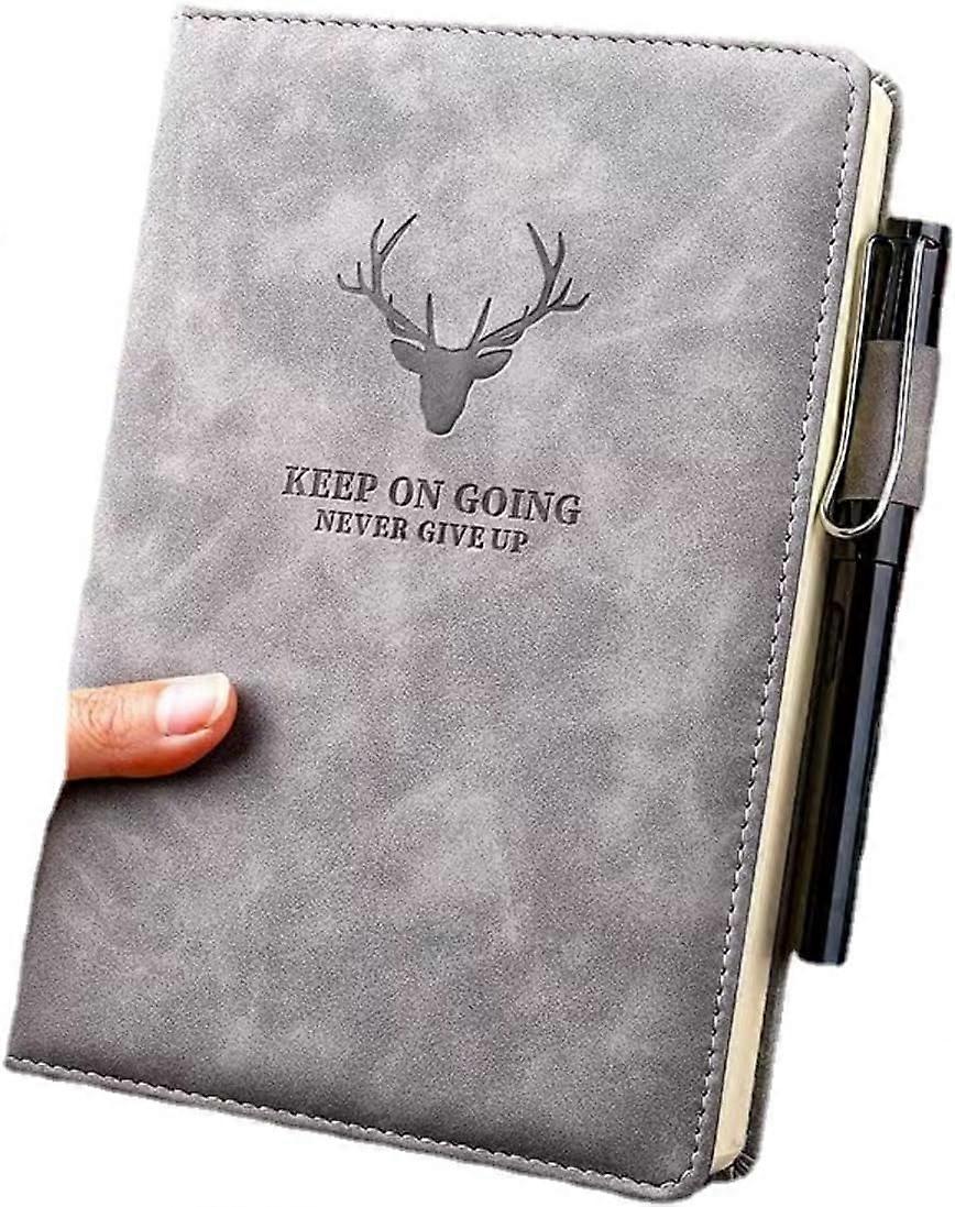 A5 Notepad - Hardcover notebook, made of high quality thick paper, lined journal