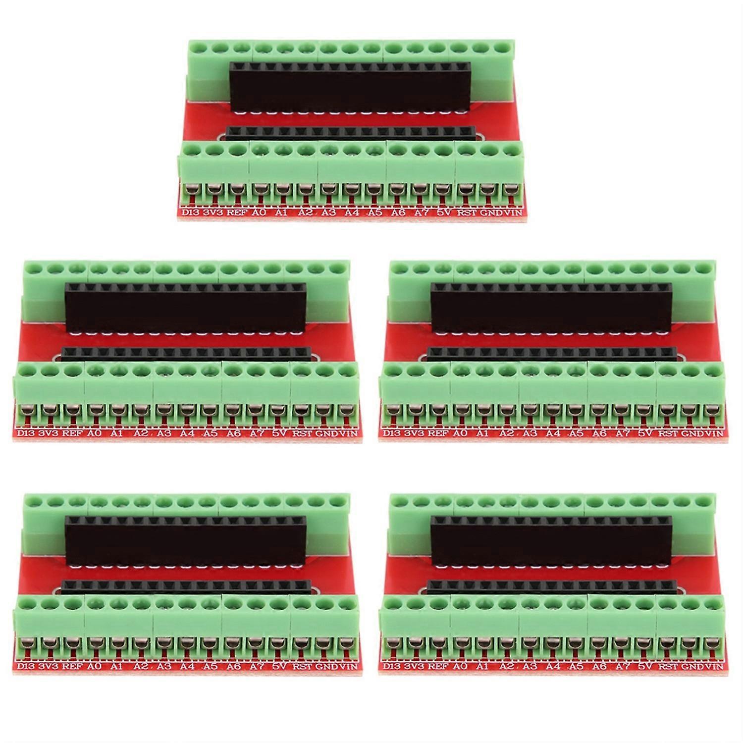 5pcs IO Shield Expansion Board Compact Terminal Adapter Industrial Accessories