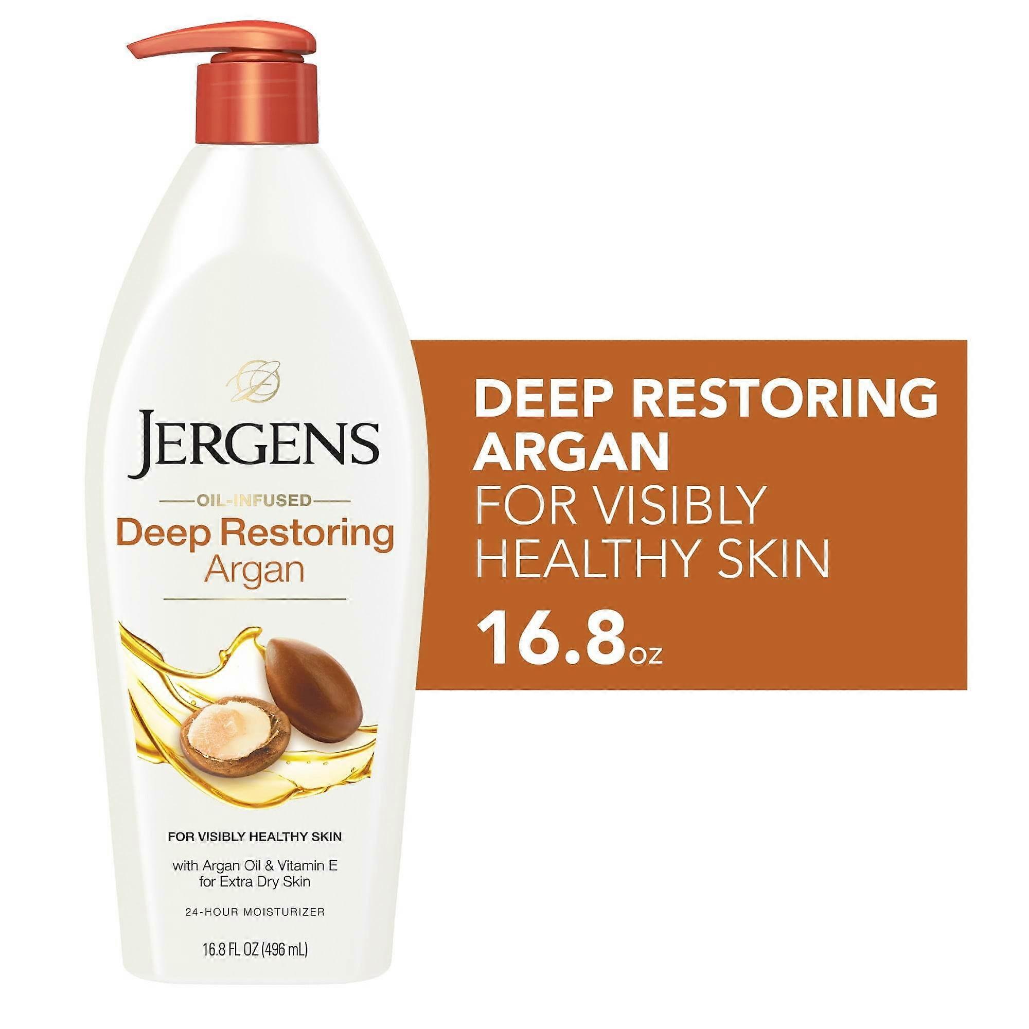 Jergens Deep Restoring Arganöl Körperlotion, 16,8 oz