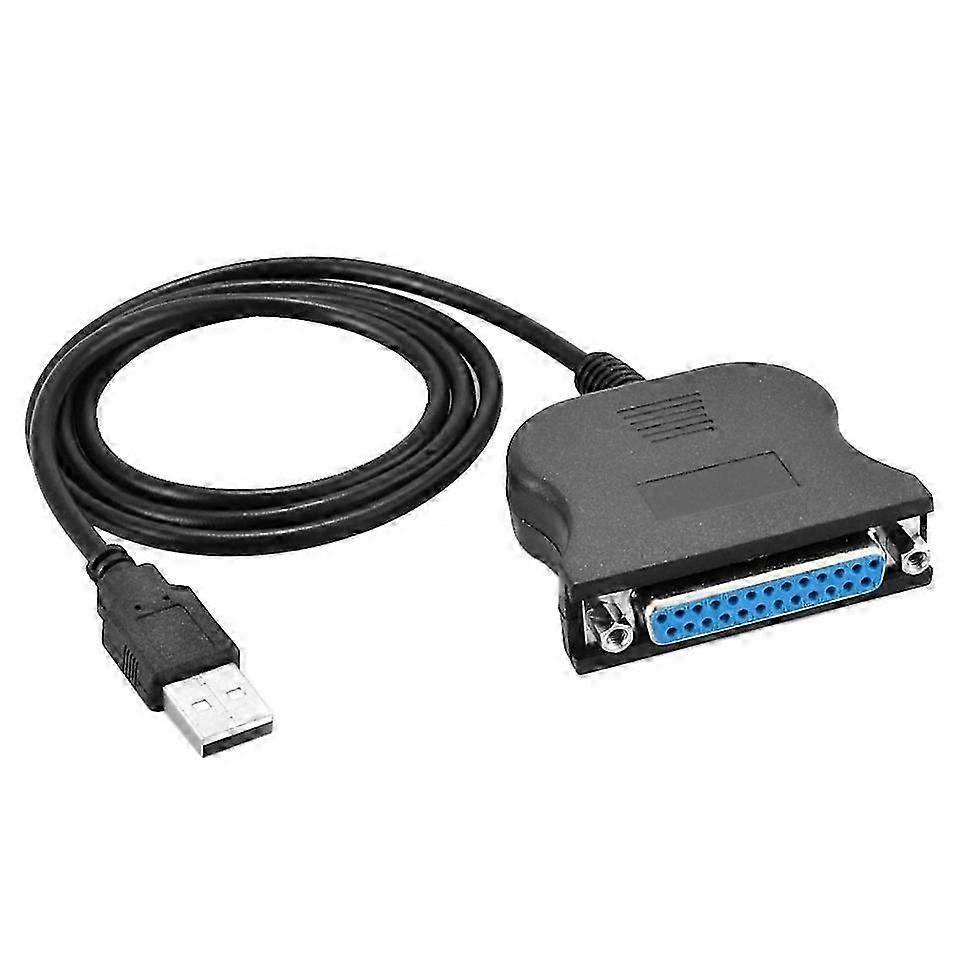 USB to 25 Pin Female Printer Cable
