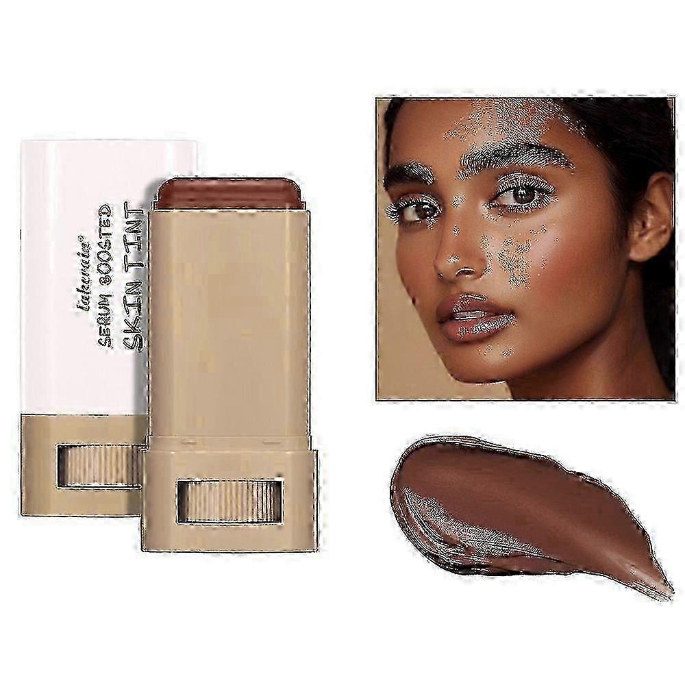 Balm Serum Boosted Skin Tint Hydrating Tinted Moisturizer, Tinted Foundation Stick For Flawless, Sheer To Medium Coverage