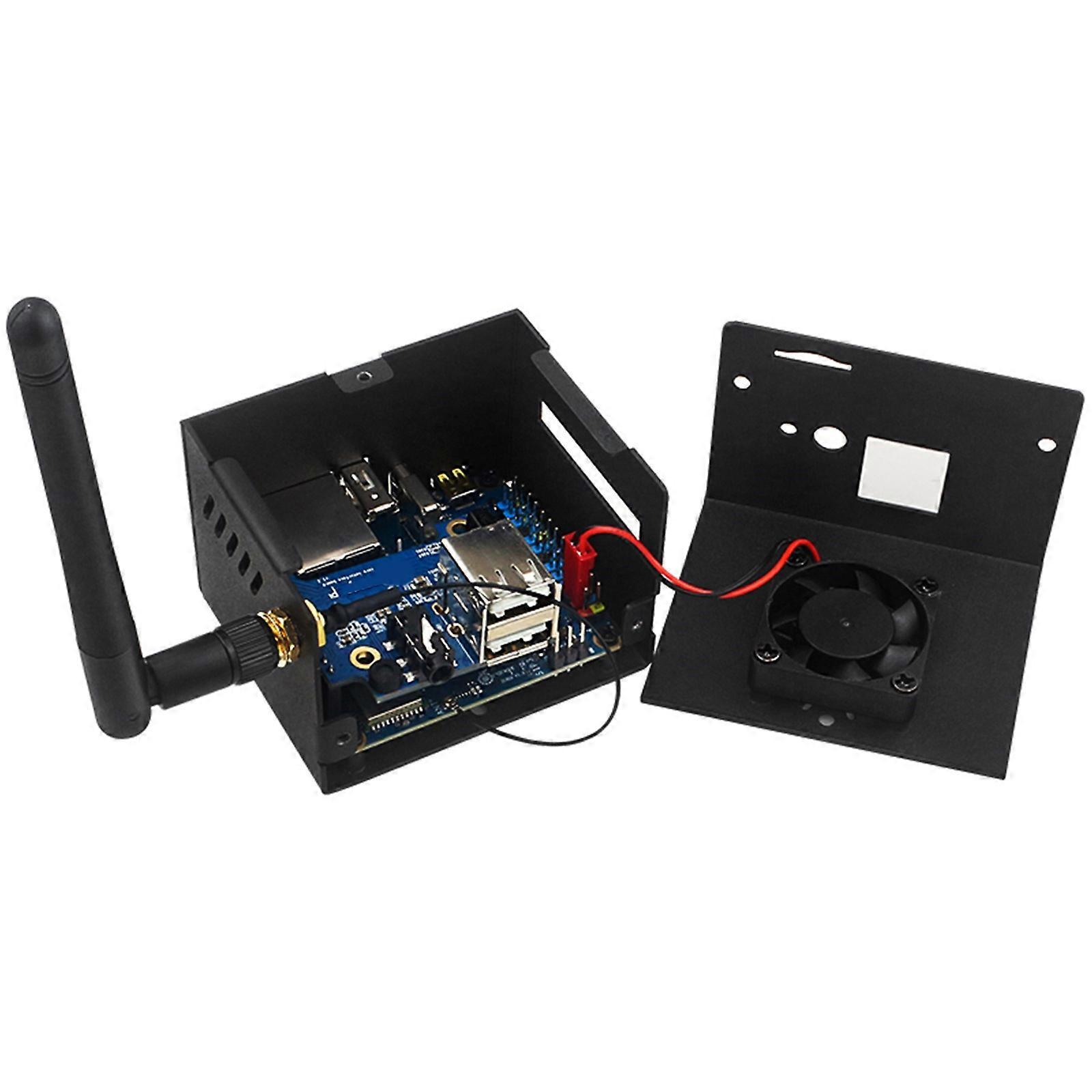 Extension Board for Orange Pi Zero3 Metal Cover Support Install for Added Convenience Multicolor