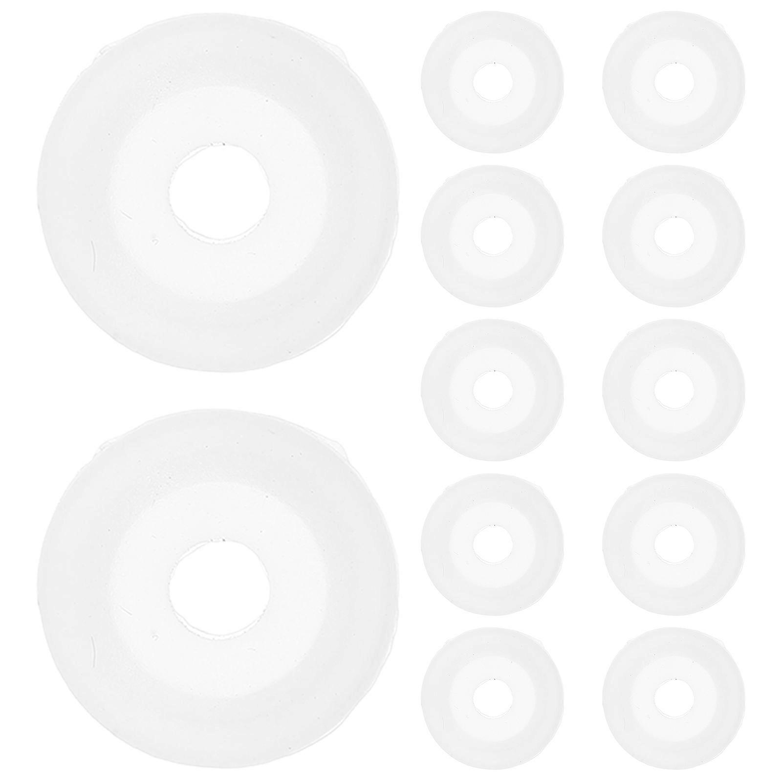 Silicone Pressure Cooker Gasket Sealing Ring for Replacement 12Pcs Float Valve Caps