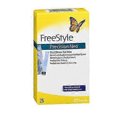 FreeStyle Precision Neo blodsockertestremsor, 25 styck (1-pack)