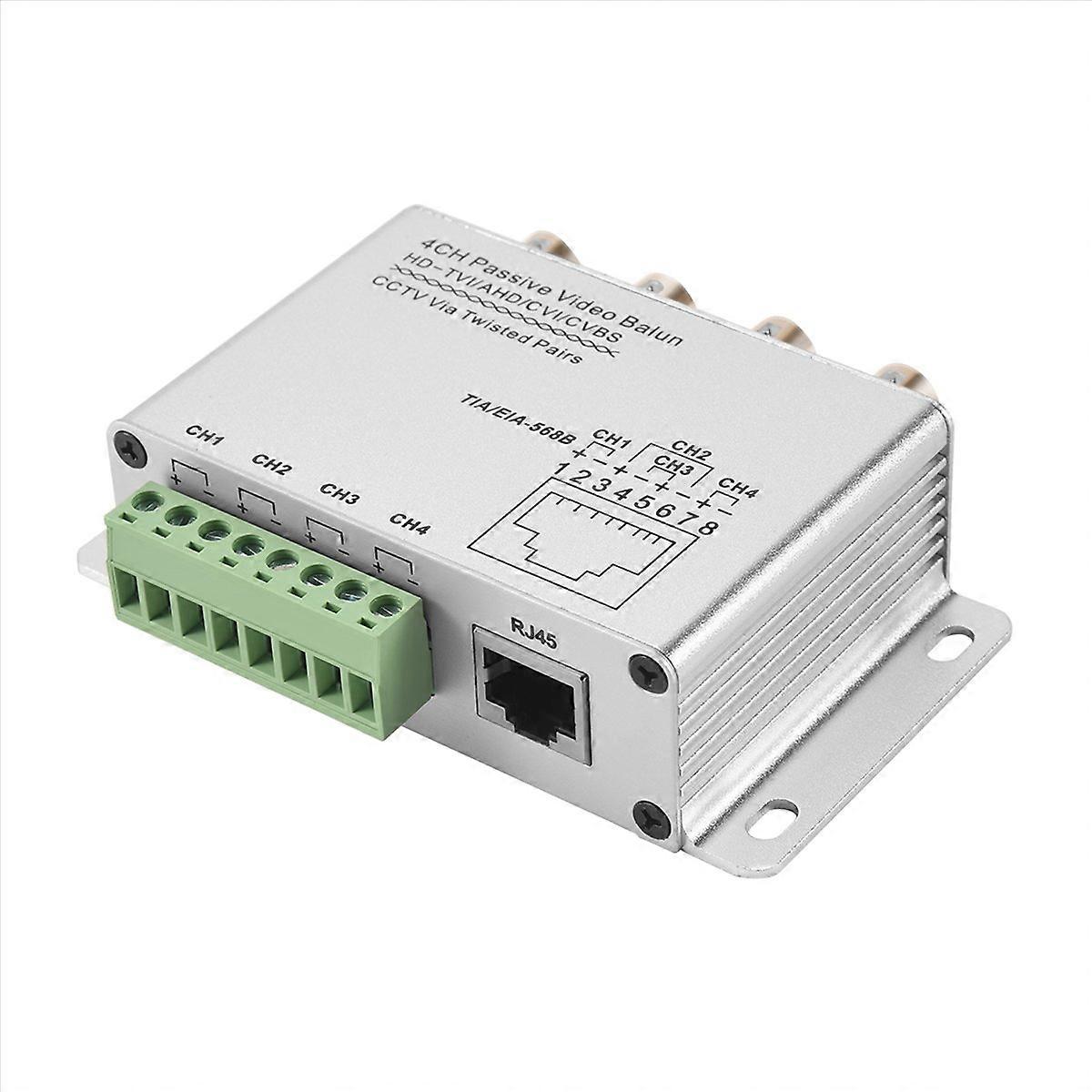 UTP 4 Channel Passive Video Balun  ceiver
