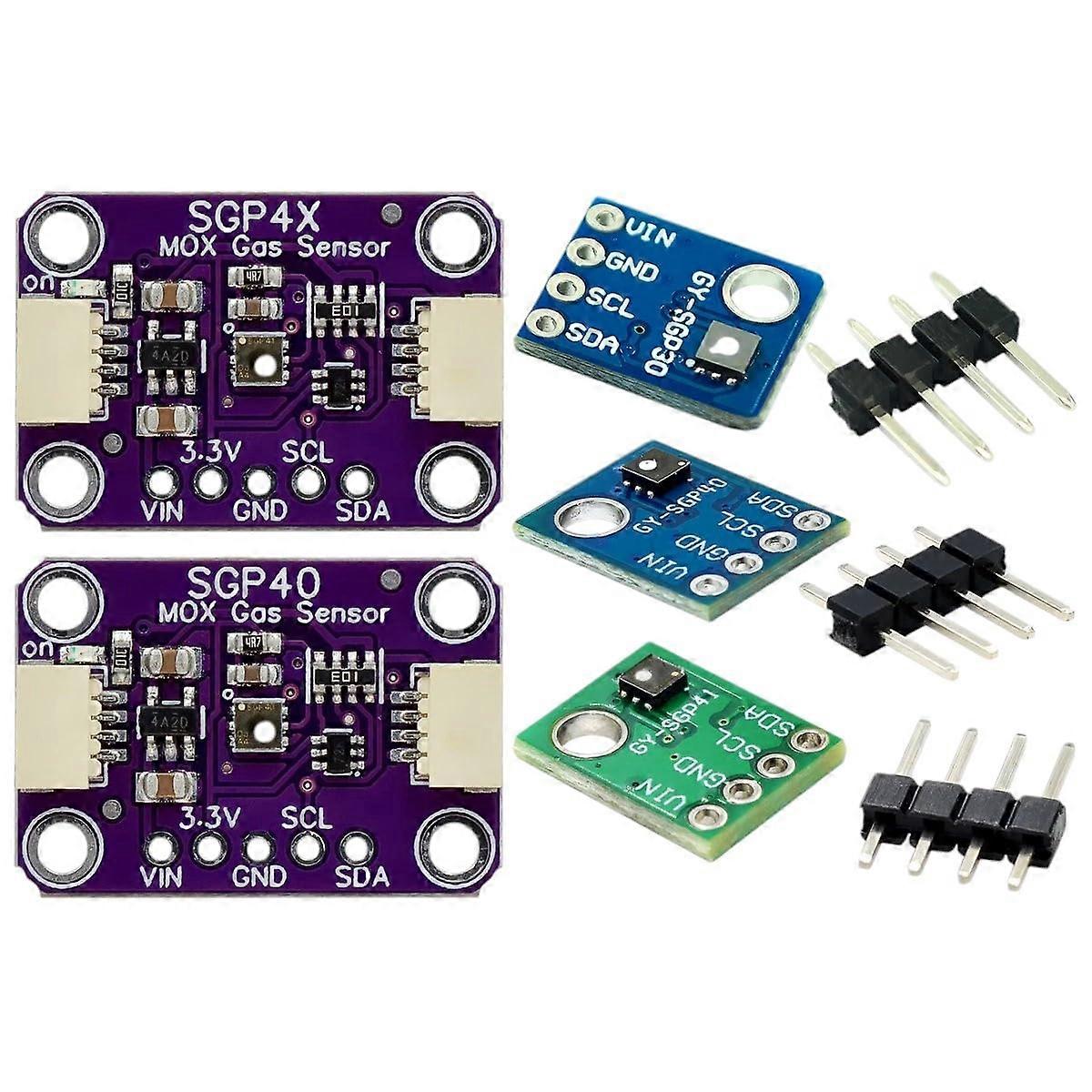 Gas Sensor Module TVOC eCO2 Formaldehyde CO2 Detector for Air Quality Monitoring