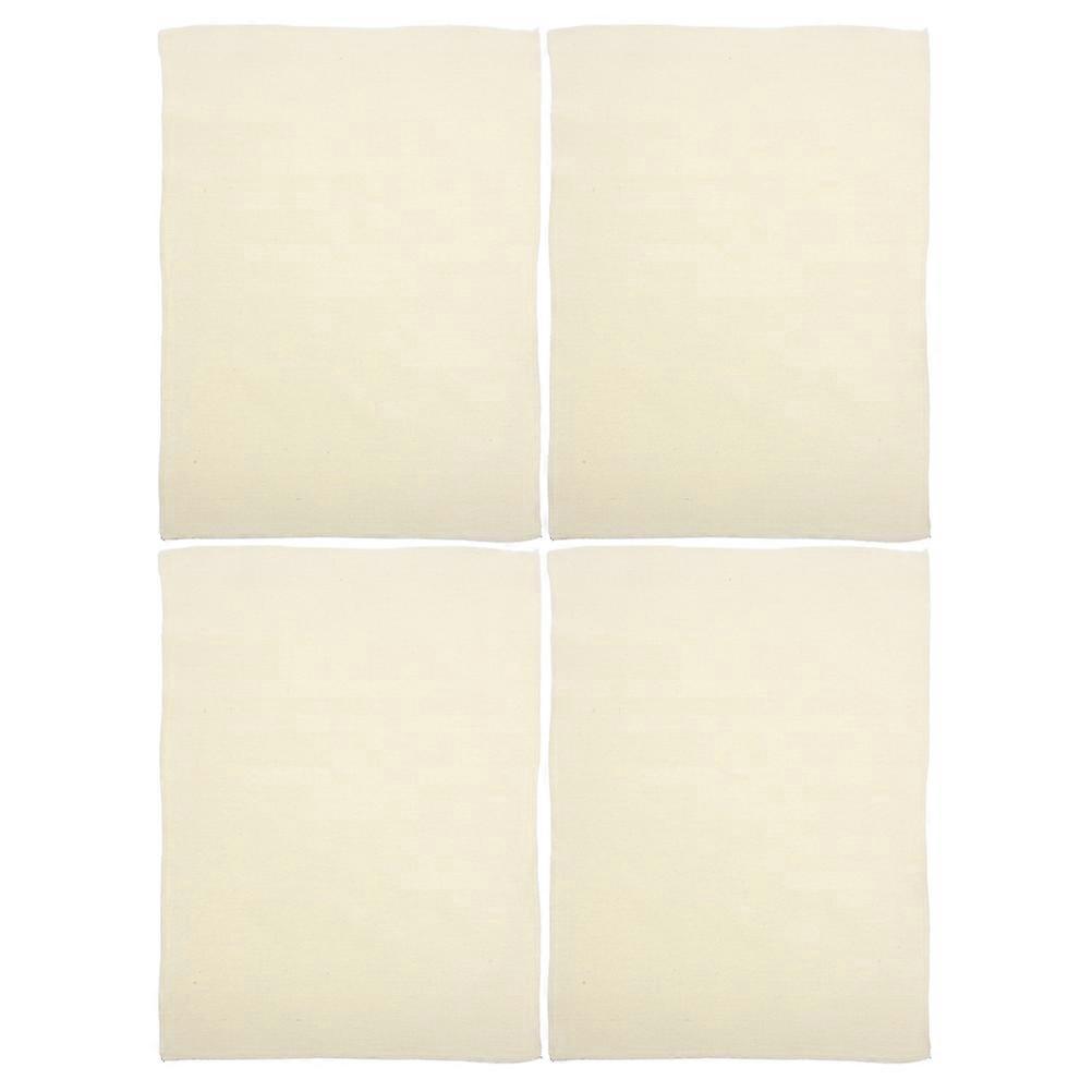 Cotton Bread Proofing Cloth for Nonstick Surface 4Pcs Reusable Dough Towels