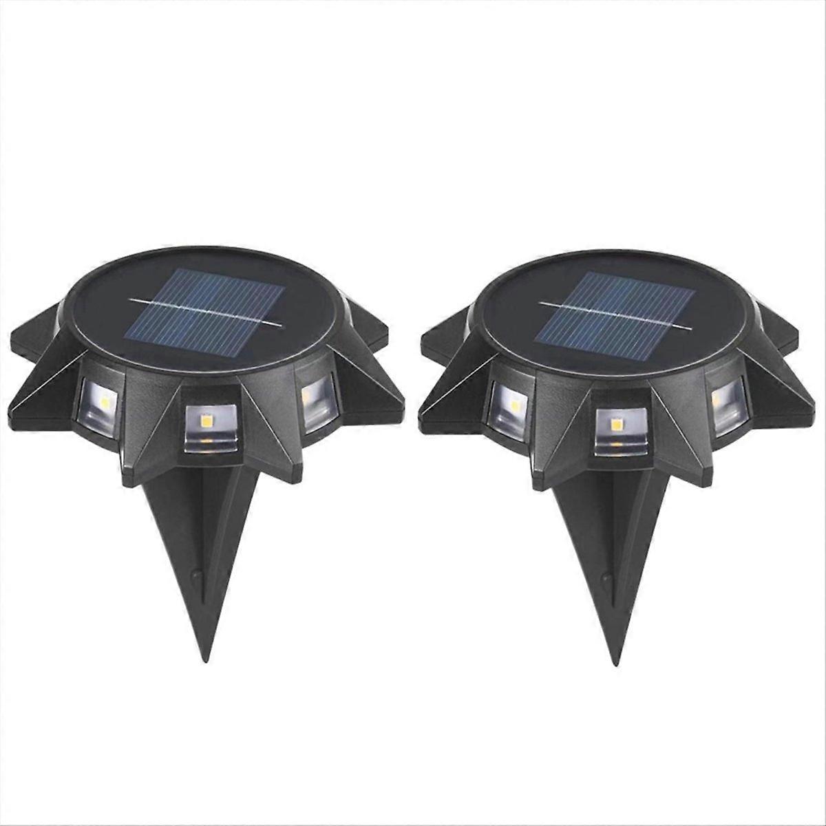2PCS Exquisite Outdoor Underground Lamp - Solar Ground Light