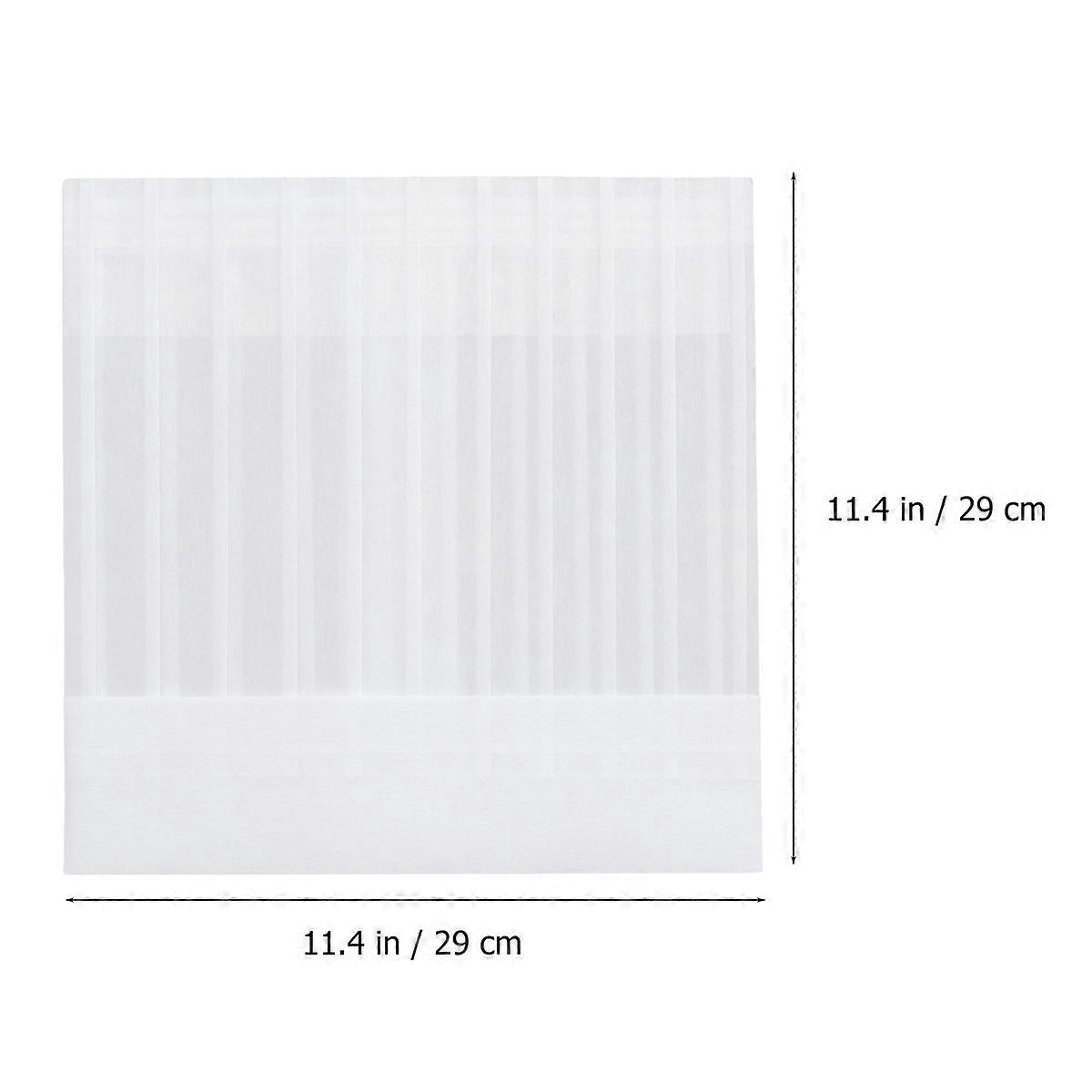 5Pcs Disposable Chef Hat Restaurant Kitchen Cooking Working Hat Food Server Hat