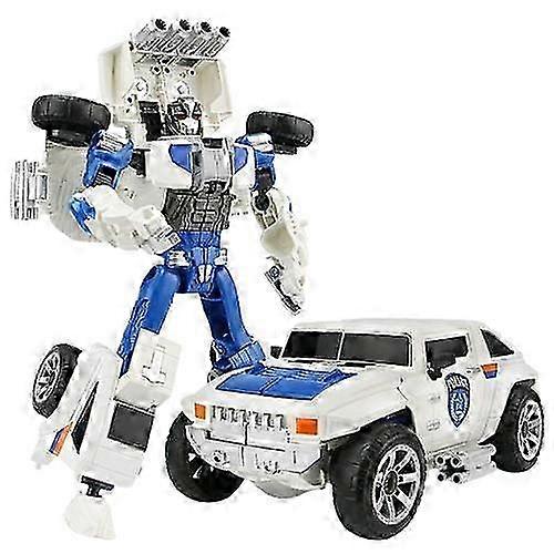 Guttelegerings Transformers Warrior speedbåt transformerende lekebil robotmodell, SUV
