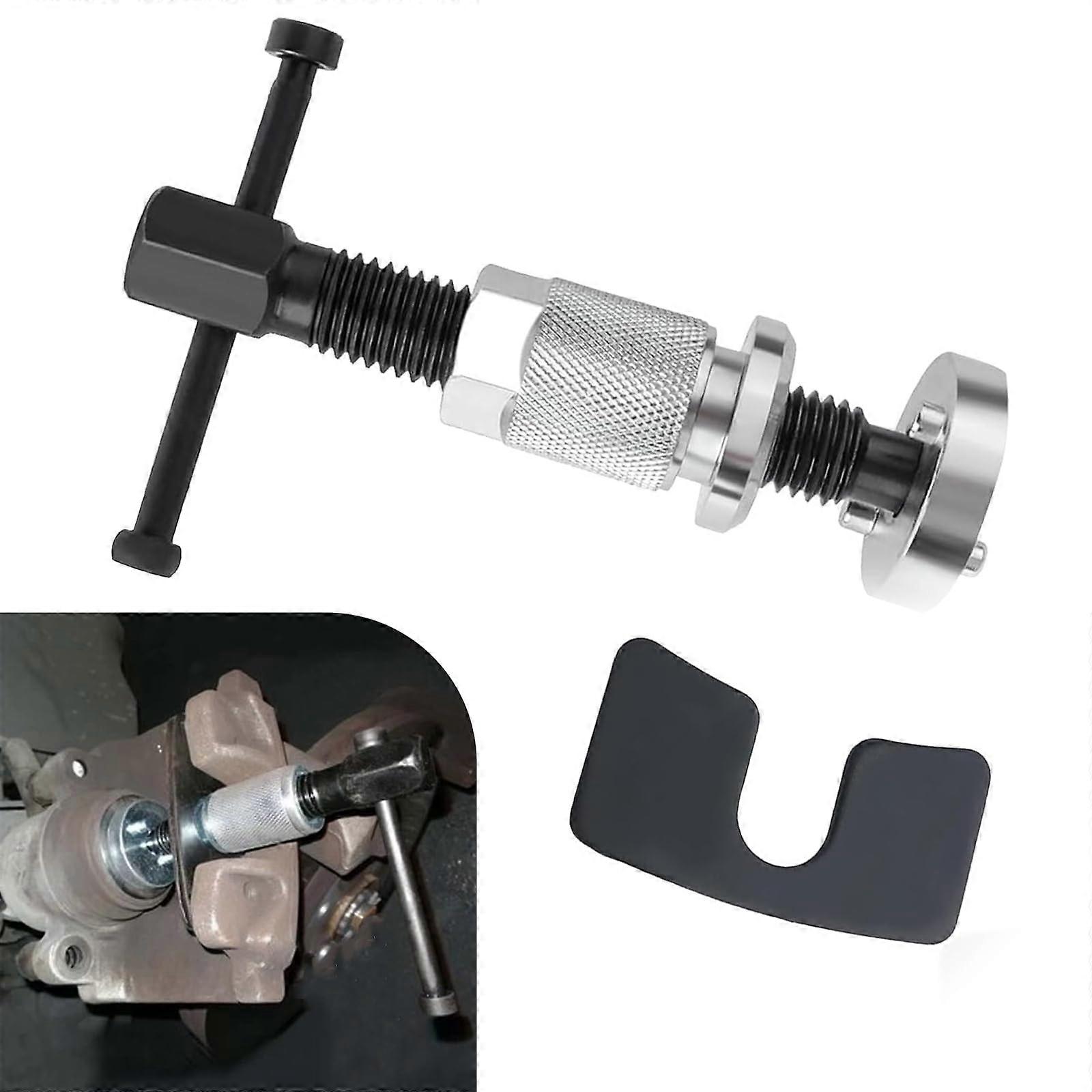 Brake Caliper Tool Kit with RustResistant Tip for Efficient Piston Rewind and Precise Adjustment