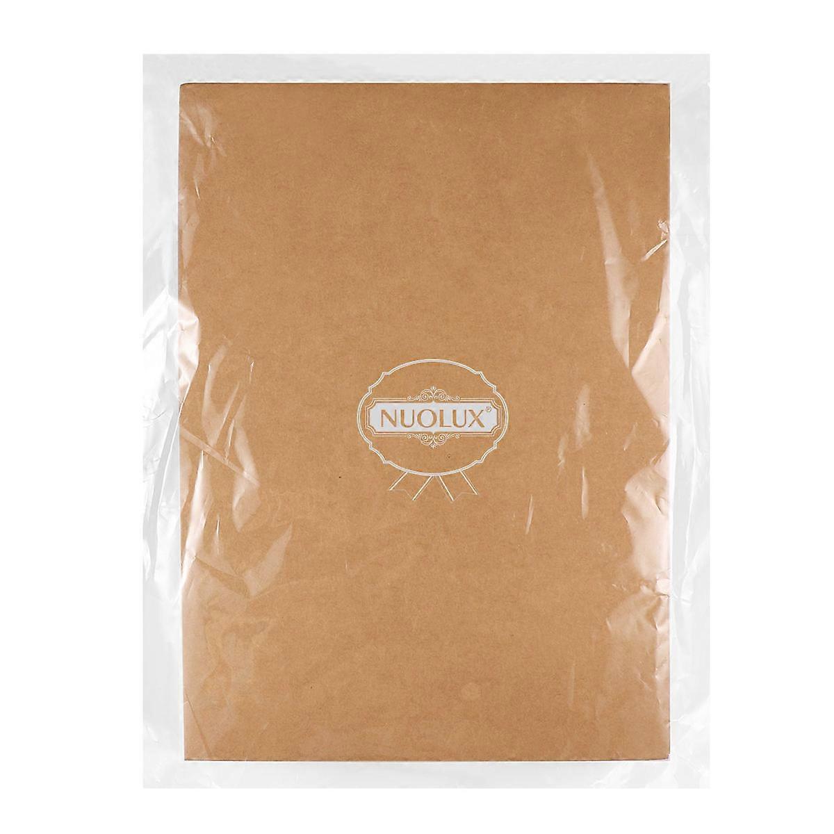 20pcs File Folders A4 Kraft Paper File Folder Brown Paper Presentation Document Folder Pocket Folders For Office School Home Arts Crafts Use