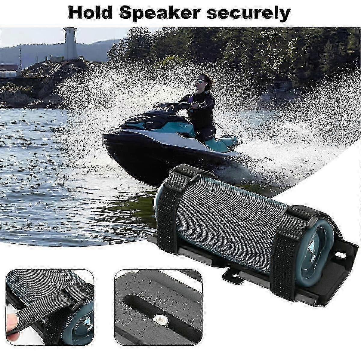 Portable Speaker Mount for Jet Ski/Snowmobile/Boat/, Speaker Bracket Metal Speaker Mount Holder for  A-C Edition 1129