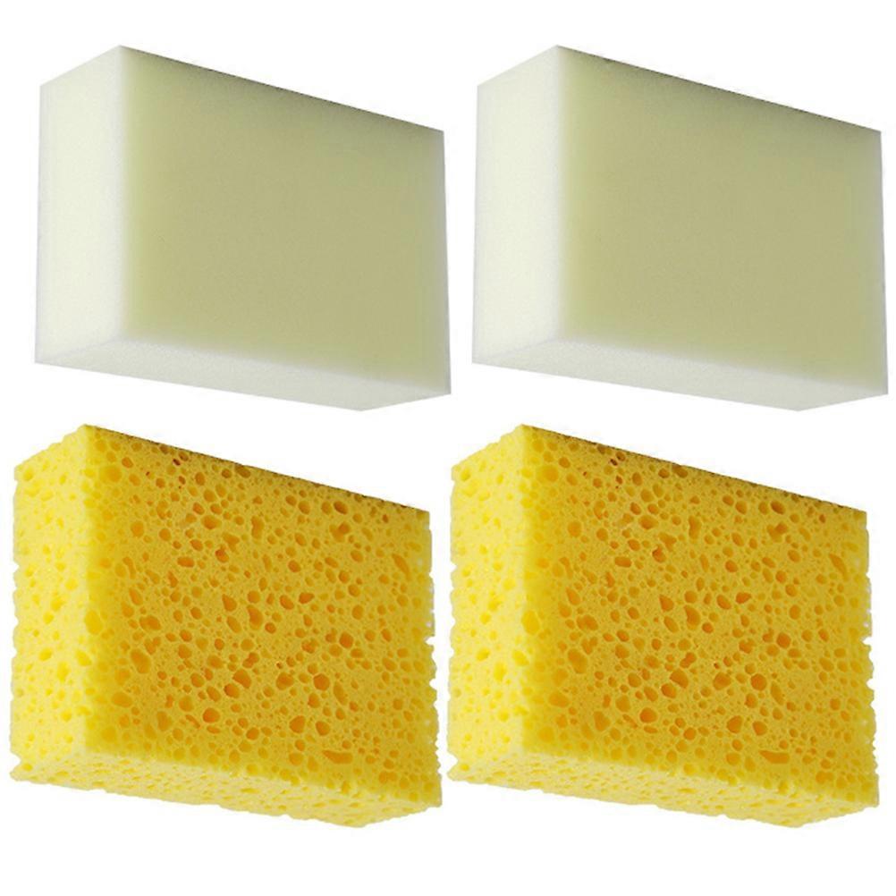 16Pcs Pottery Sponge Tools for DIY Clay Craft and Painting Projects
