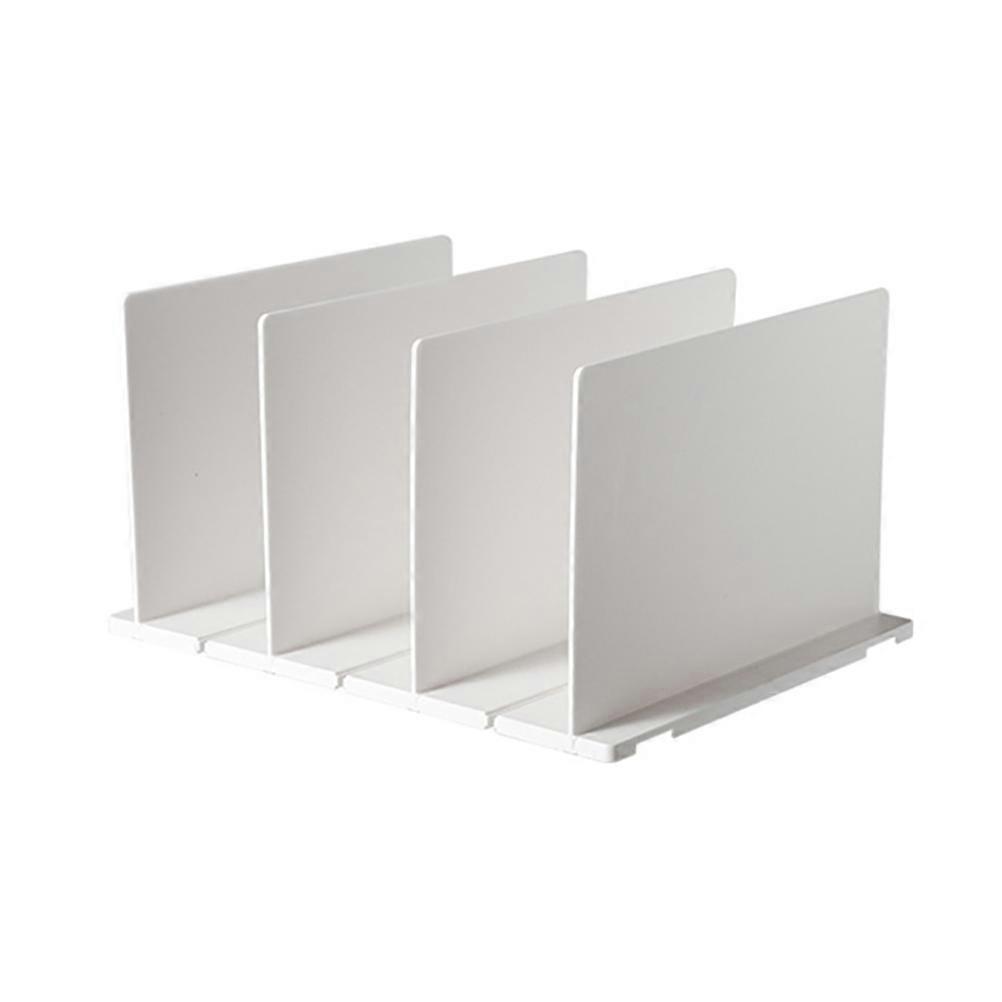 Closet Organiser Bookshelf Division Rectangular Plastic Bedroom Homeowners 1Pack