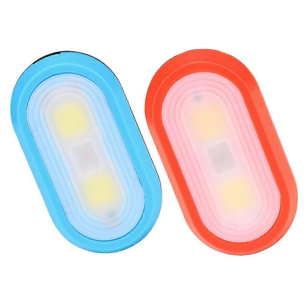 Running Safety Lamp Pocket Clip for Night Use 4Pcs Assorted Colored Lights