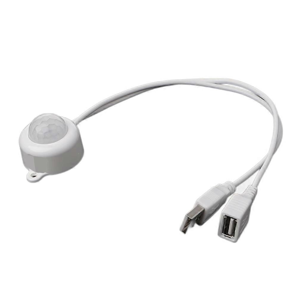 PIR Body Infrared USB Motion Sensor Switch 5V - 24V 5A Photosensitive Sensor Detector for Single Color RGB LED Strip W