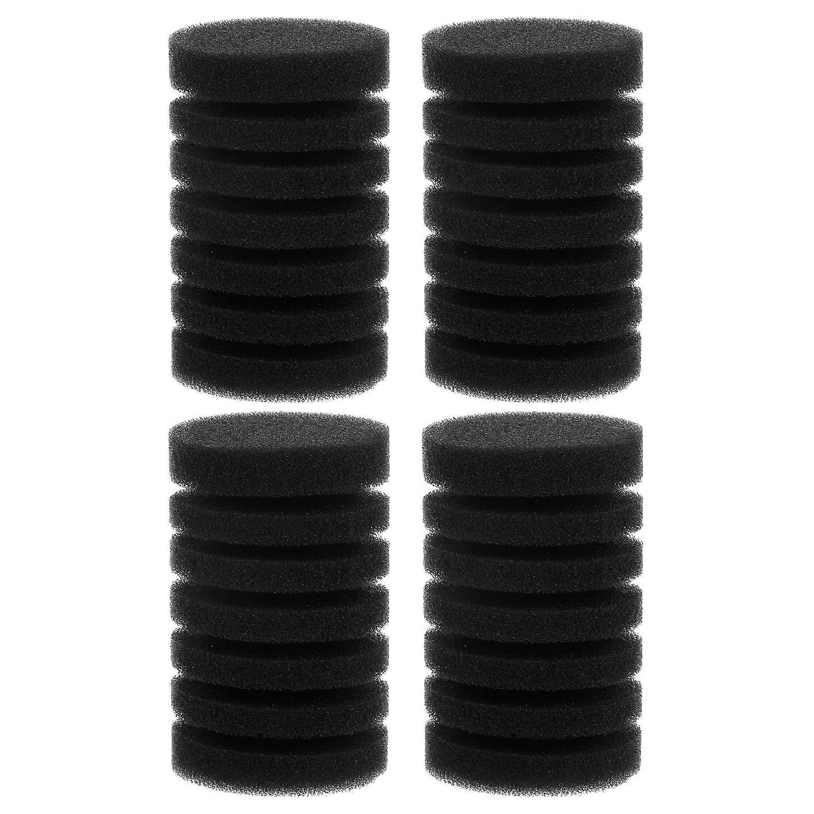 Oxygenation Sponge Filter Aquarium Replacement for Fish Tank System 4Pcs
