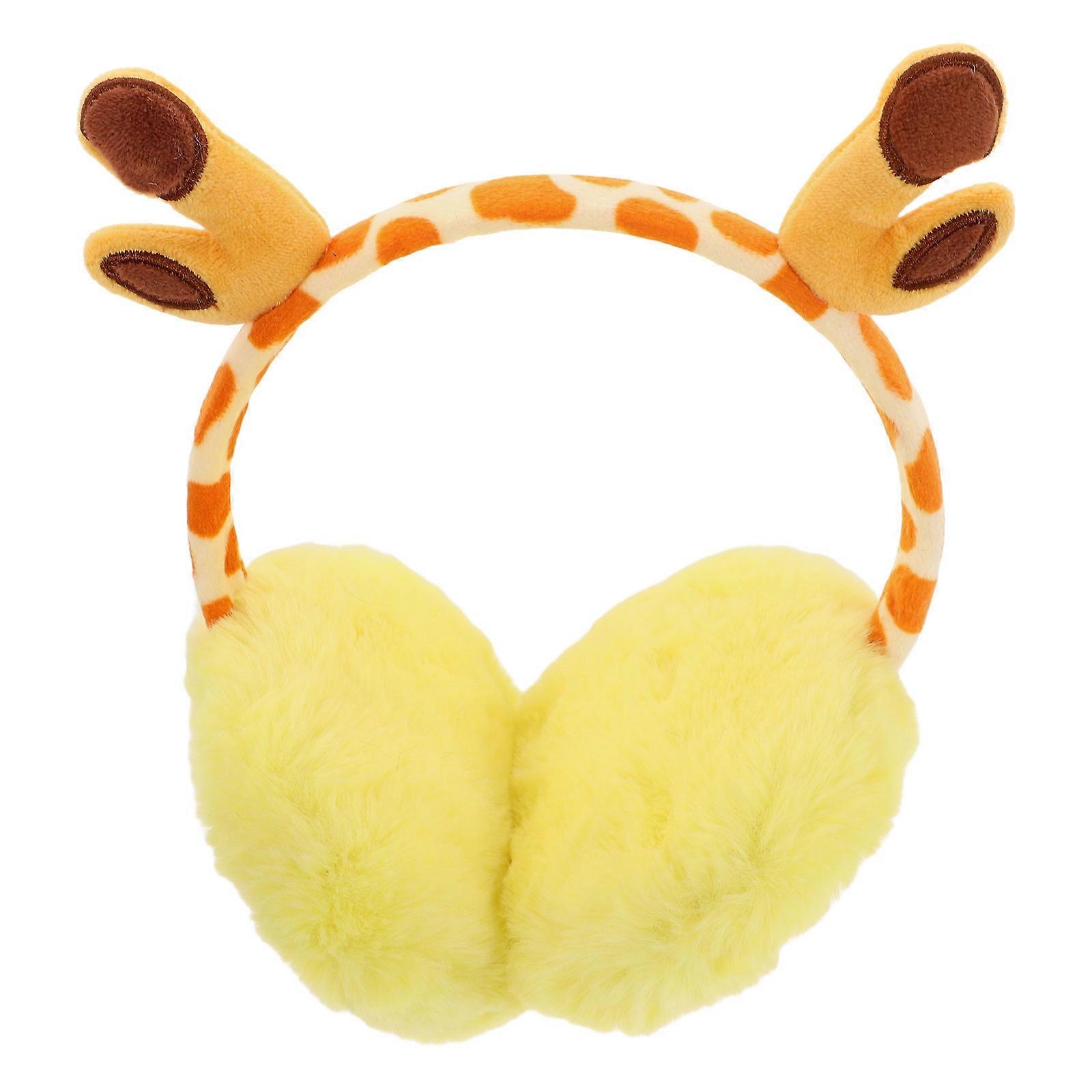 Children's Warm Plush Earmuffs for Cold Weather Adjustable