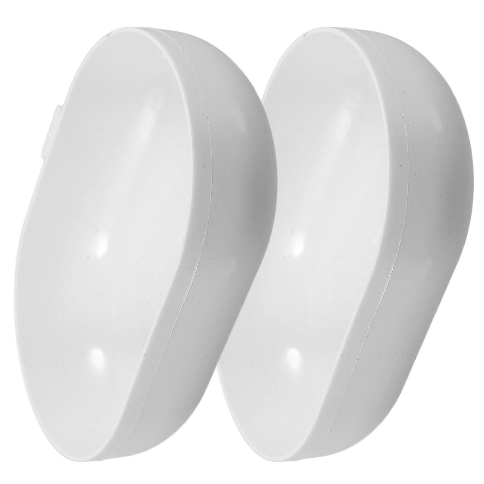 Plastic Bird Bath Bowl Water Dish for Garden 2Pcs Durable Set