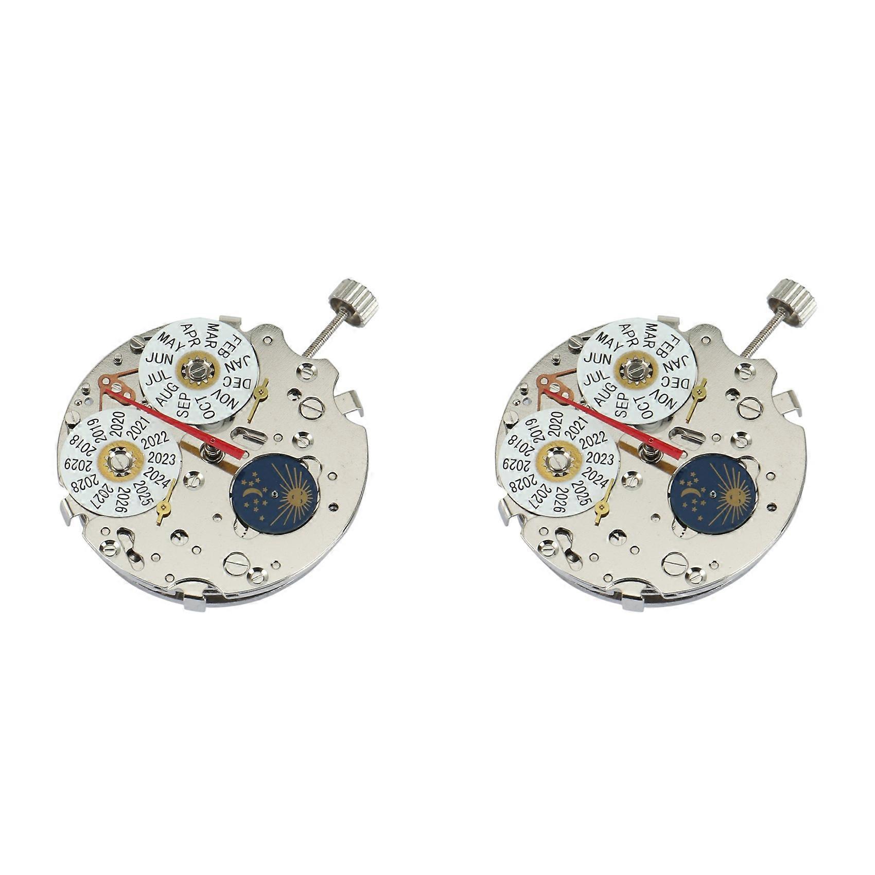 2X Multifunctional Moon Phase Day Date Seagull ST1655 Automatic Mechanical Movement