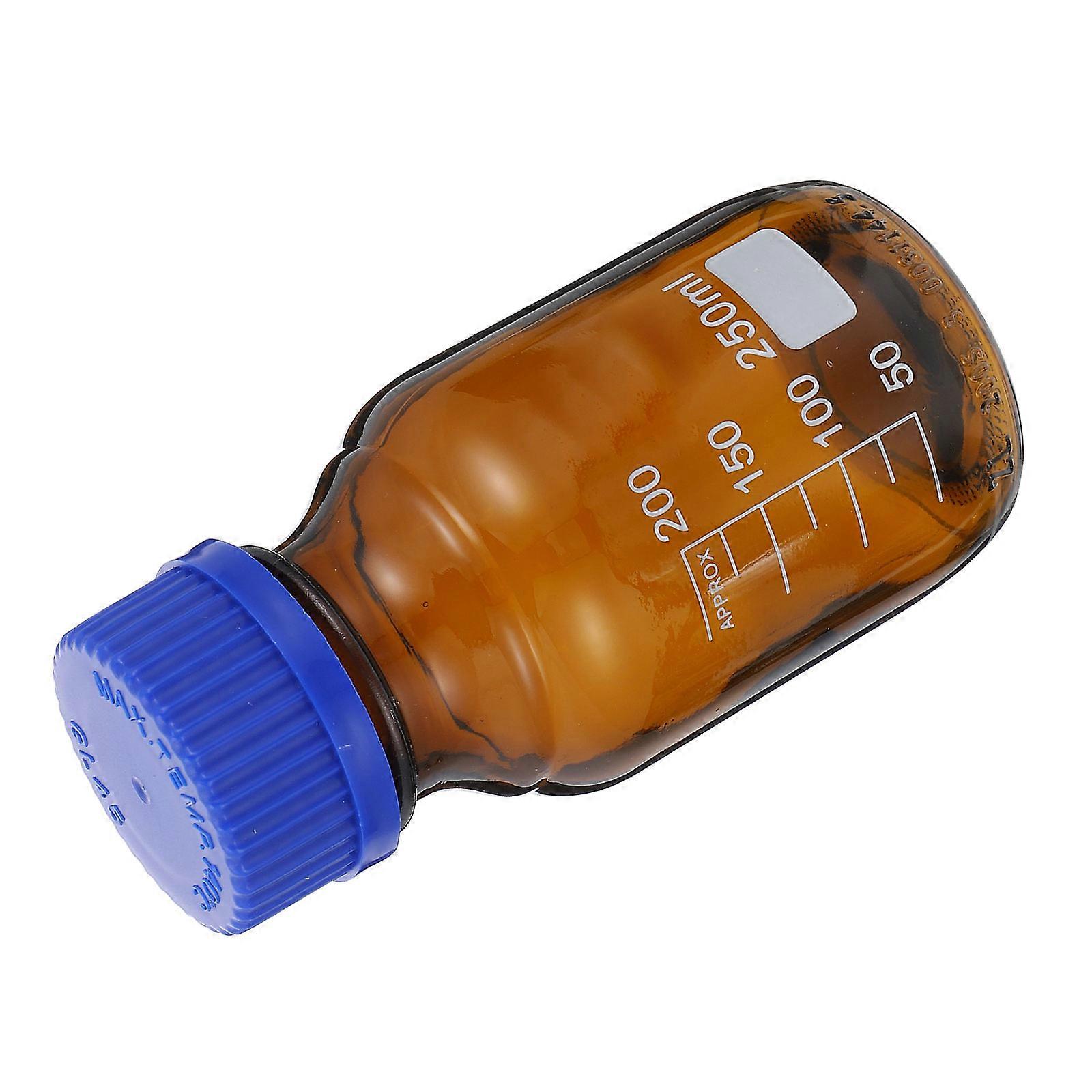 Chemical Reagent Bottle Glass for Storage Refillable Sample 250Ml