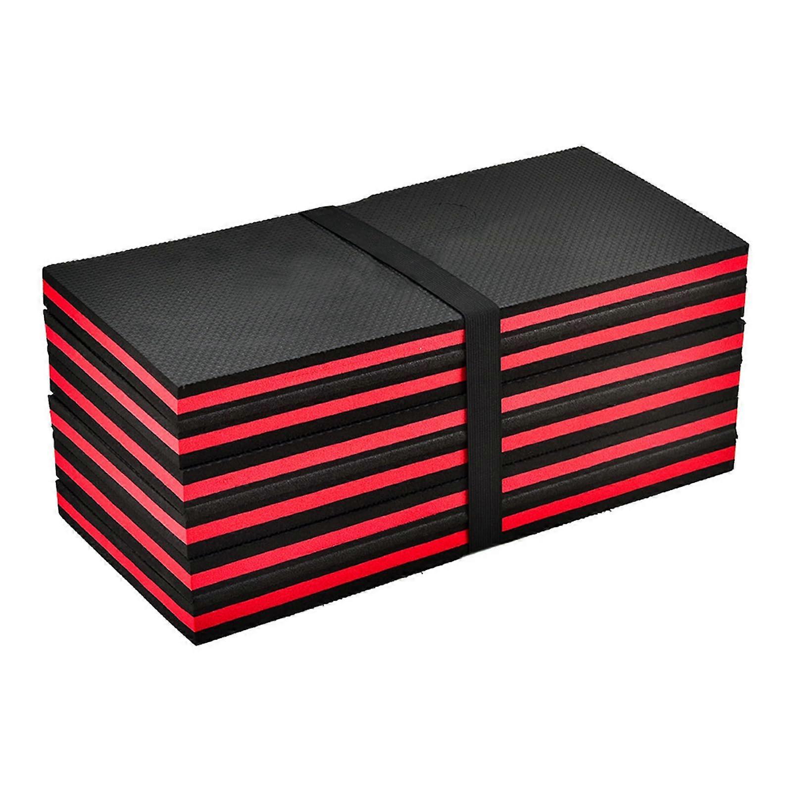 Heavy Duty Mechanic Creeper Mat Water and Oil Resistant EVA Foam Garage  Mat Red Foldable