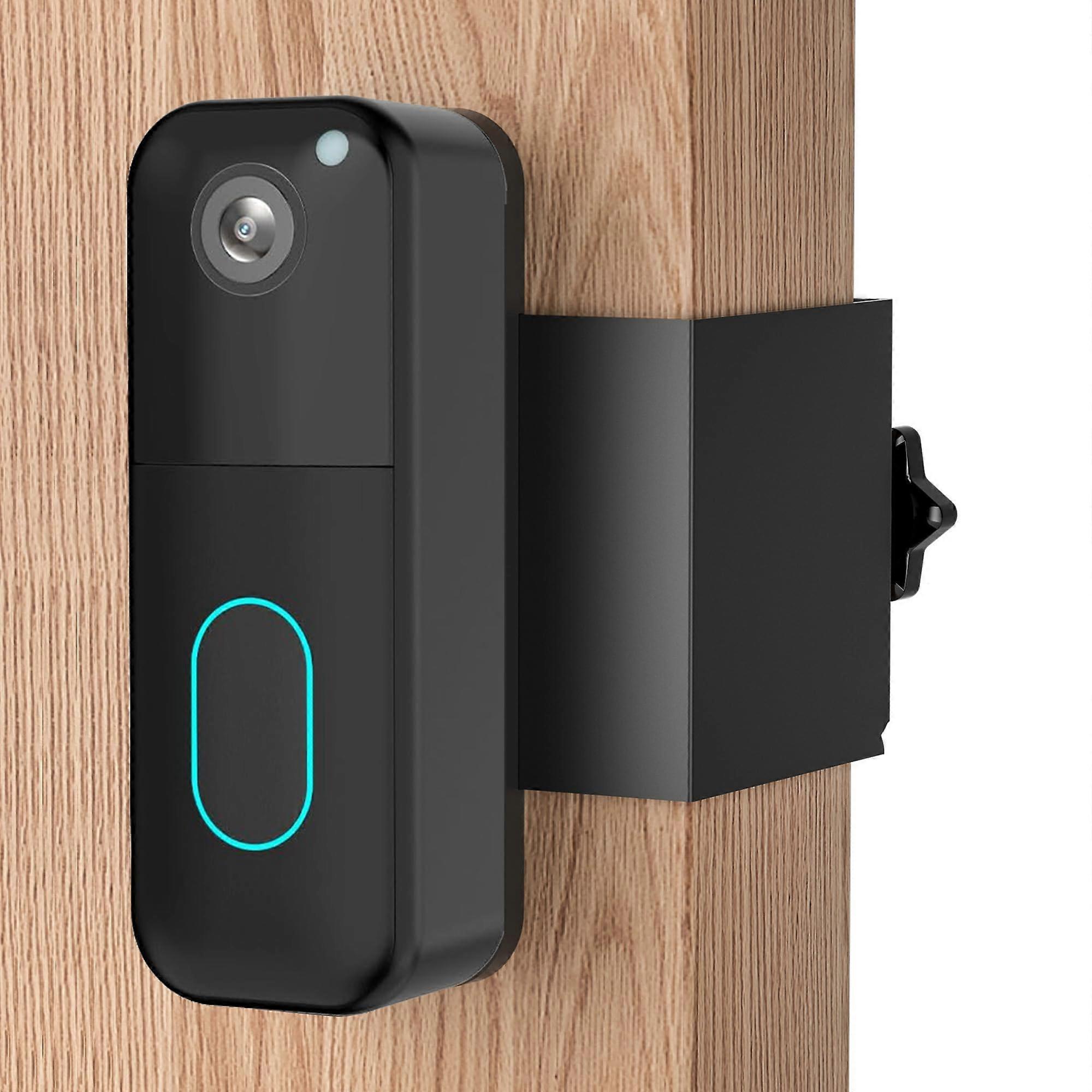 Mount with AntiTheft Lock, No Drill Design for Apartments, Unblocked Sensor for Blink Doorbell