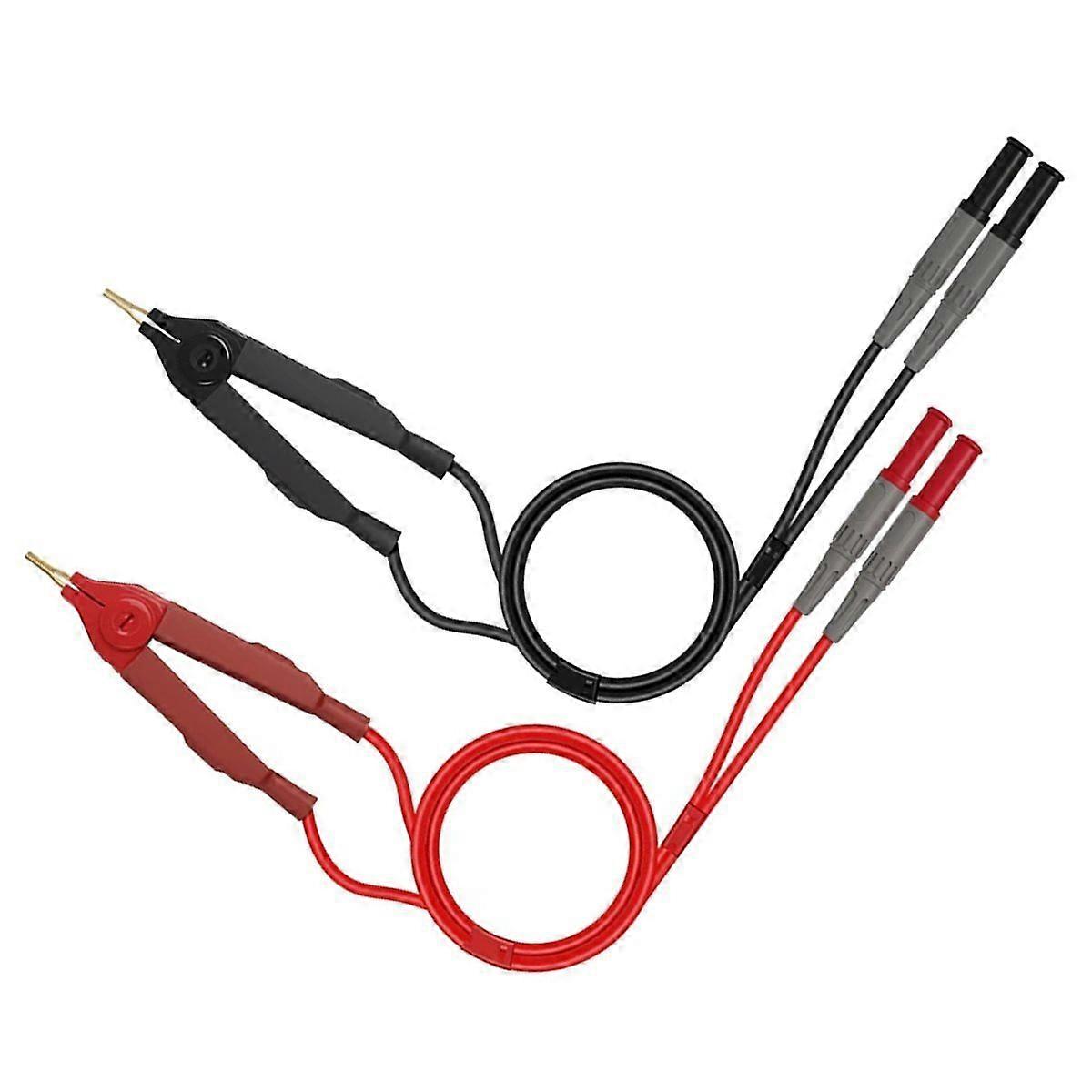 For -DQ01/-DQ02 Kelvin Test Probe Lead PVC Material Kelvin Clip Wire Test