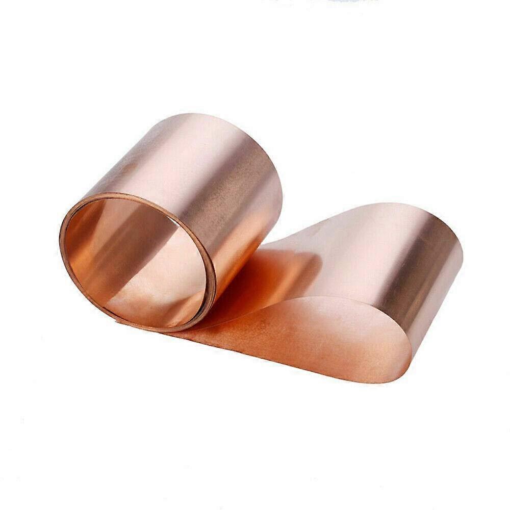 99.9% Pure Copper Foil Sheet 0.3mm Strip for  Electrical Conductivity and Precision