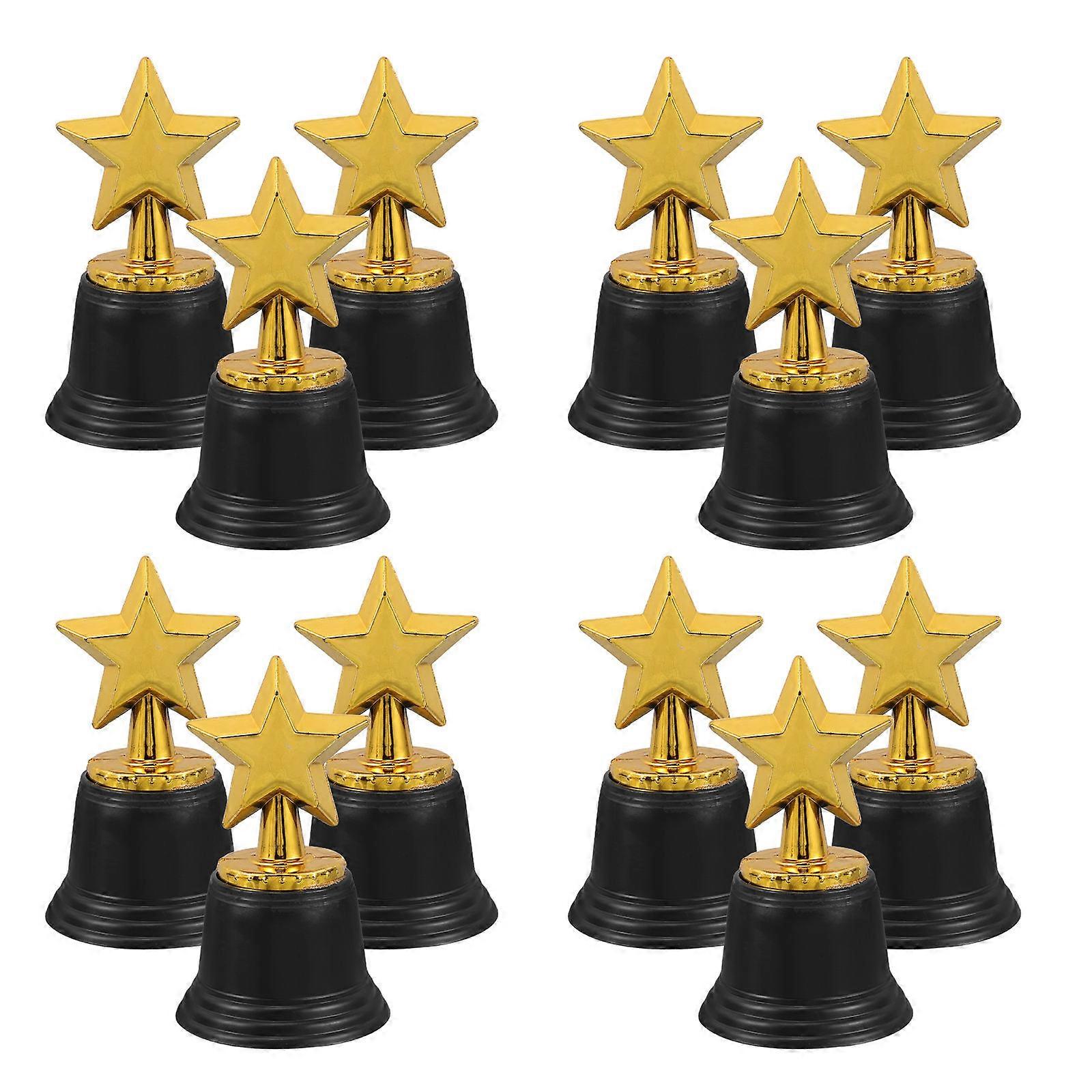 Troféu Estrela de Ouro para Cerimônia de Premiação - Conjunto com 12 peças