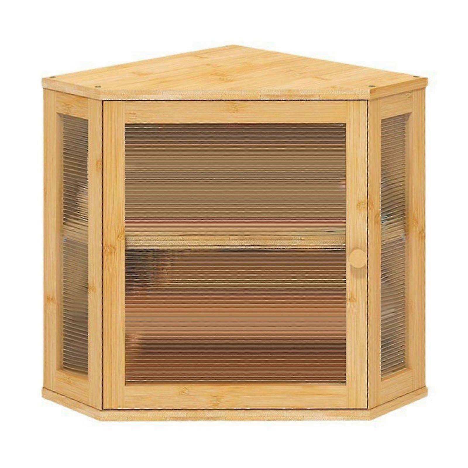 2025 Bread Box Bread Keeper Double Layer Farmhouse Breadbox for Muffins Cupcakes