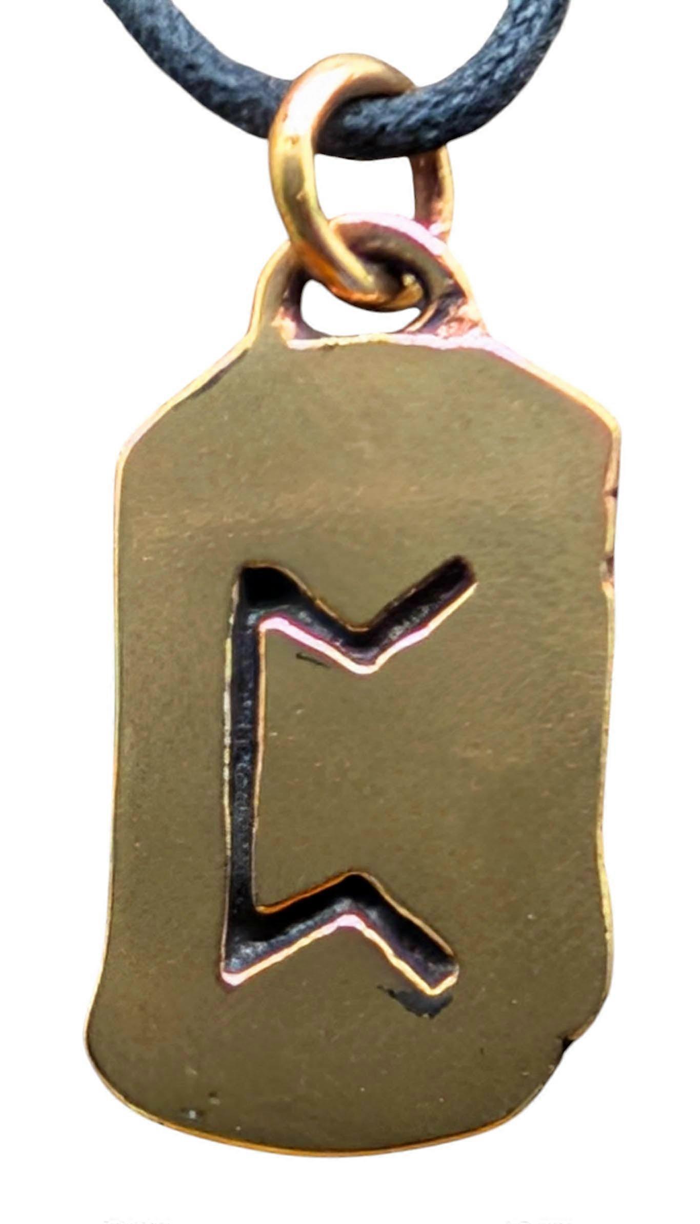 Pendant 100 Perthro - Bronze