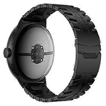 Split Design Iron Man Safety Buckle Titanium Alloy Watch Band For Google Pixel Watch 4 / 3 45mm