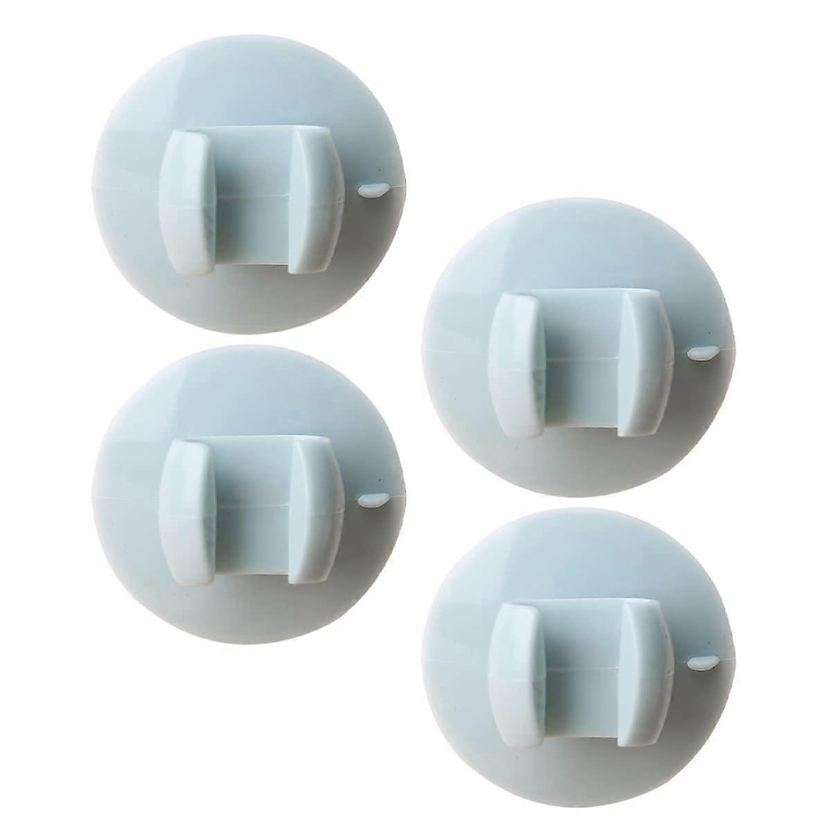 4pcs Rice Spoon Holder Wall Mounted Utensil Rack with Suction Cup for SpaceSaving Kitchen Storage