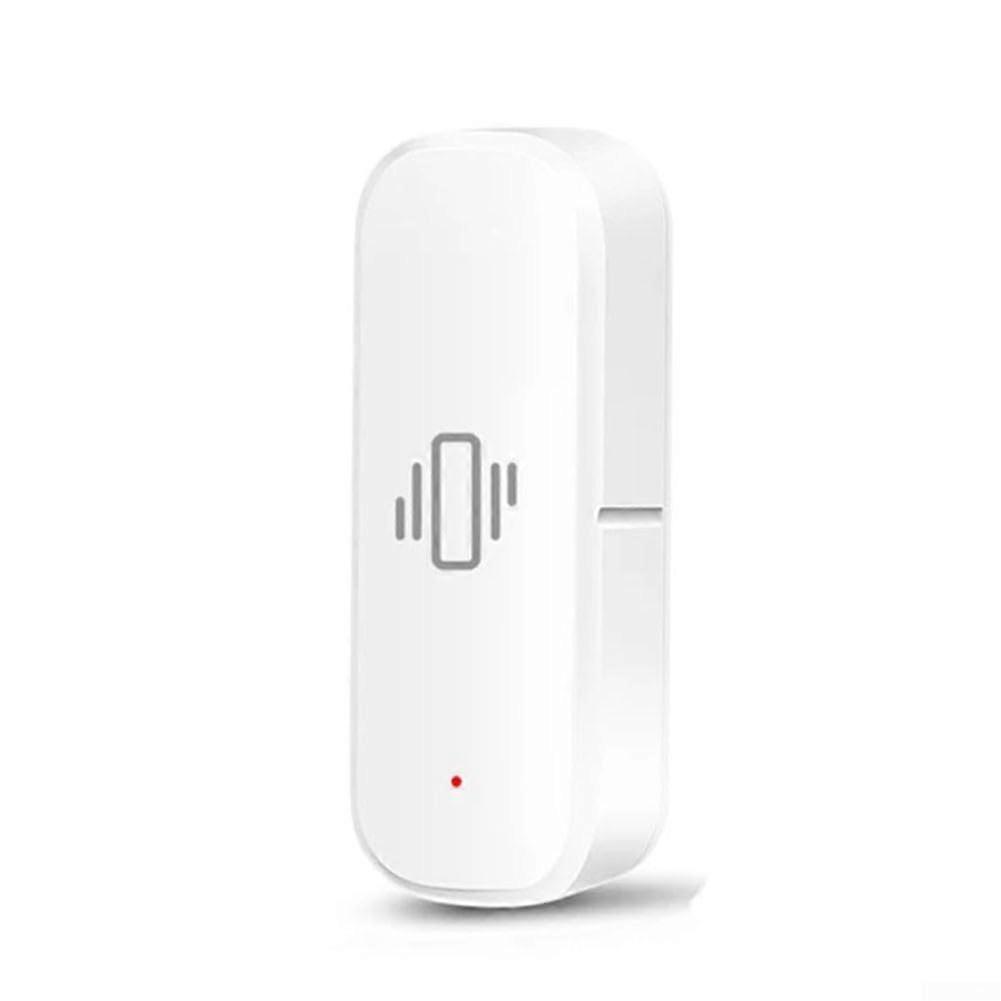Smart Vibration Sensor with Adjustable Sensitivity and Low Battery Alert for Tuya Home Security