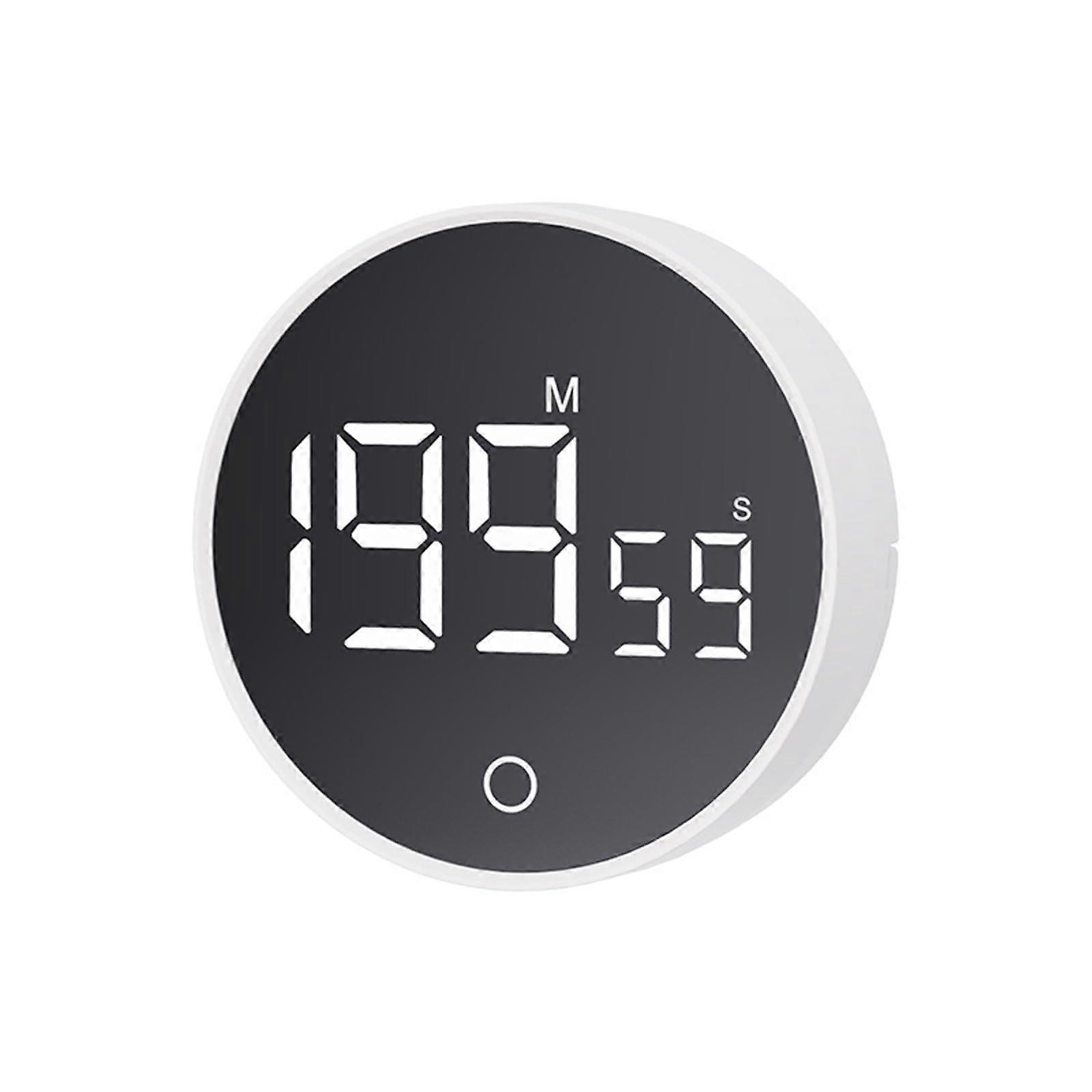 Digital Kitchen Timer with Large Bright Display, 199 Min Countdown Count Up, Magnetic Back