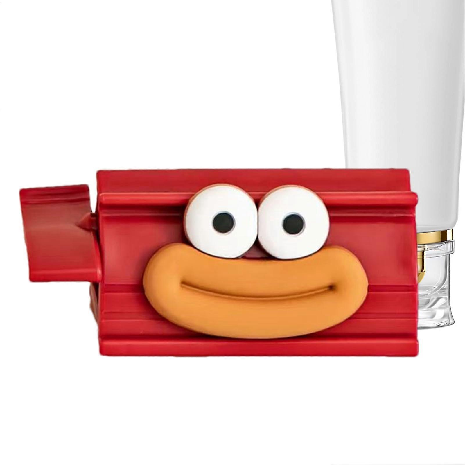 Toothpaste Squeezer with Ergonomic Twist Handle, Cartoon Design Tube Squeezer to Reduce Waste