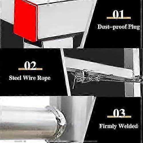 Work Platform Ladder Scaffold with Adjustable Feet, Non-Slip Foldable Bench for Construction 120x30cm