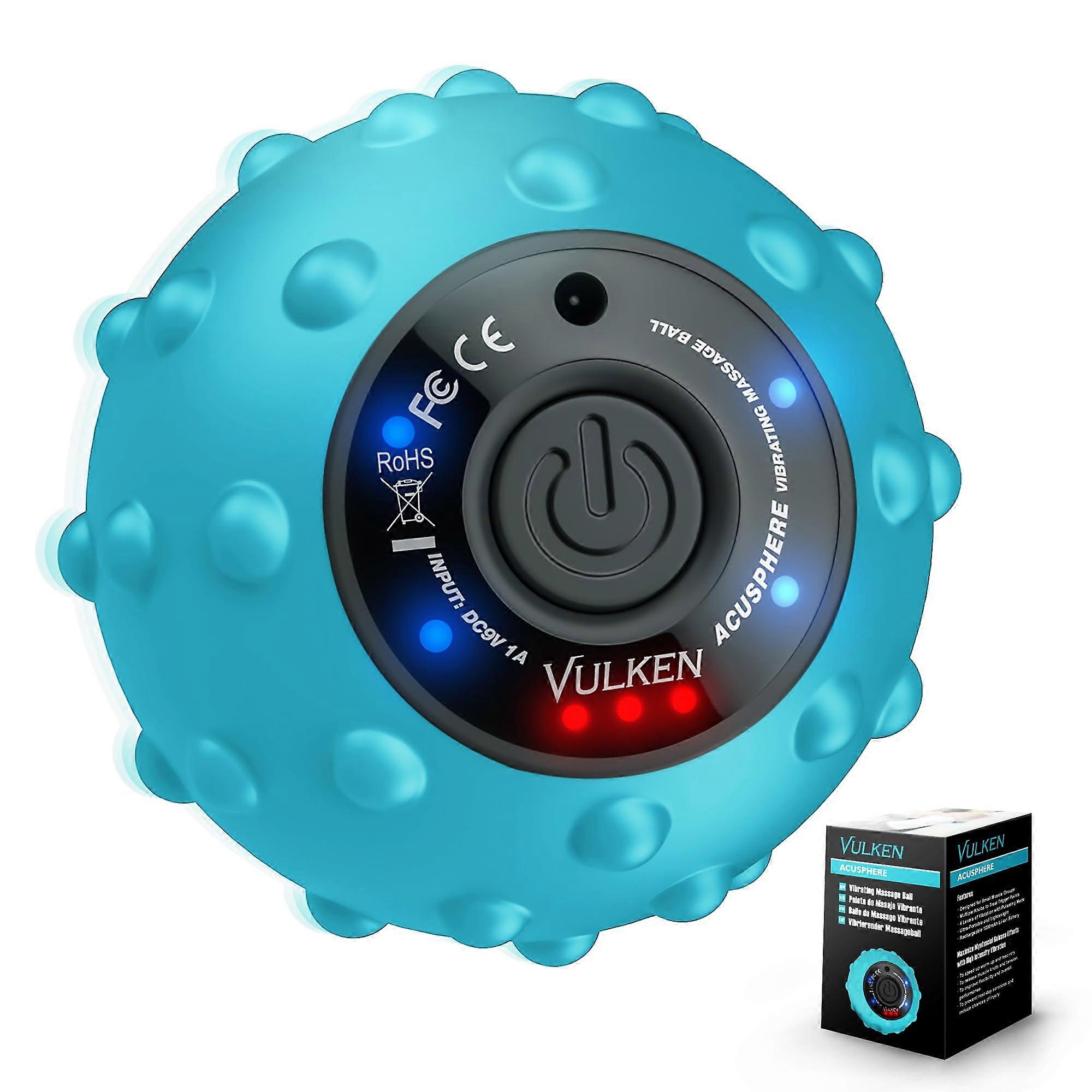 Vibrating Massage Ball with Four Speeds for Deep Tissue Relief and Trigger Point Therapy