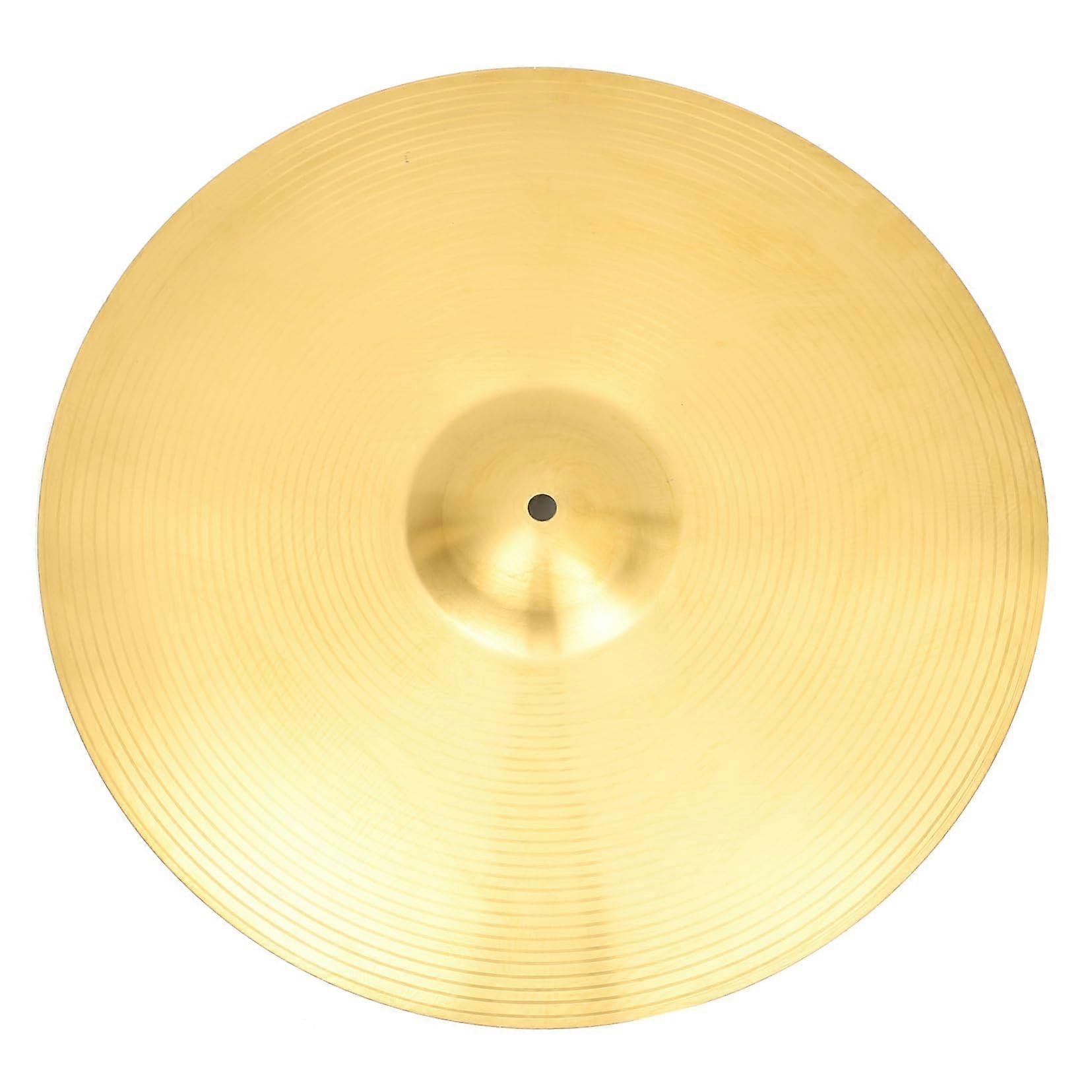 Lightweight Crash Cymbal for Drum Set with Smooth Safe Edges Durable Jazz Drum Practice