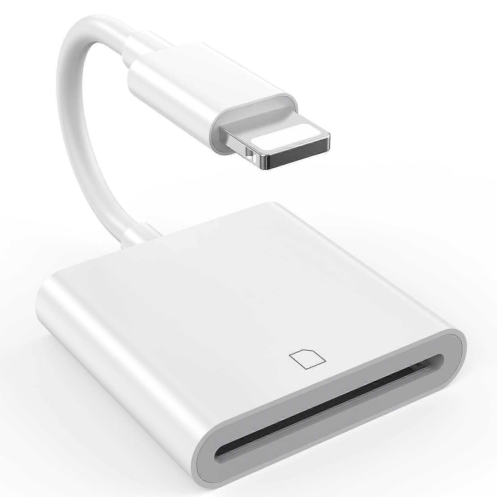 Memory Card Reader Lightning to Storage Card Reader Data Transmission Adapter