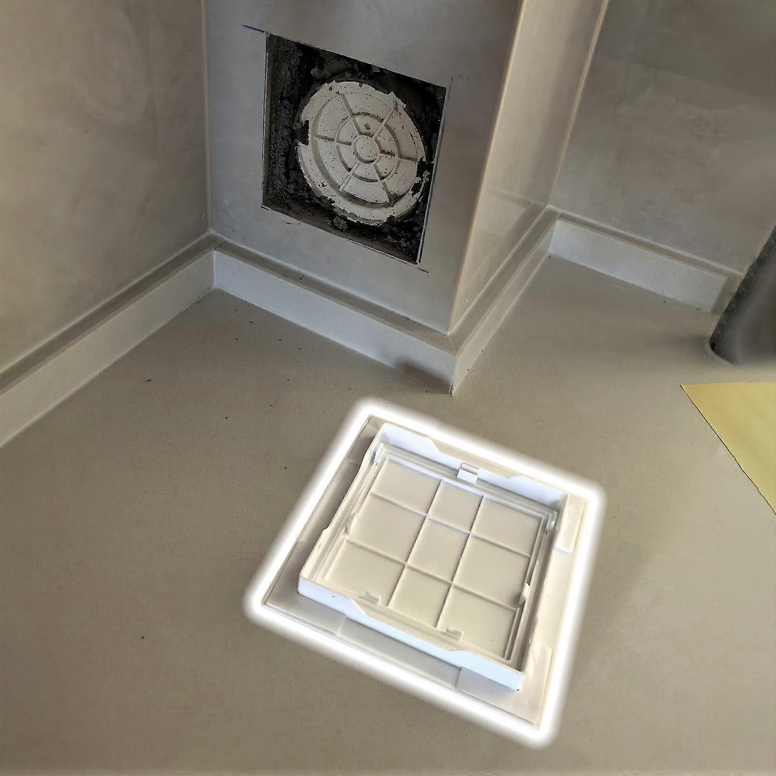 Plastic Access Panel Waterproof Paintable PVC Flush Mount Drywall Access Door for Wall Ceiling 6x9 Inch