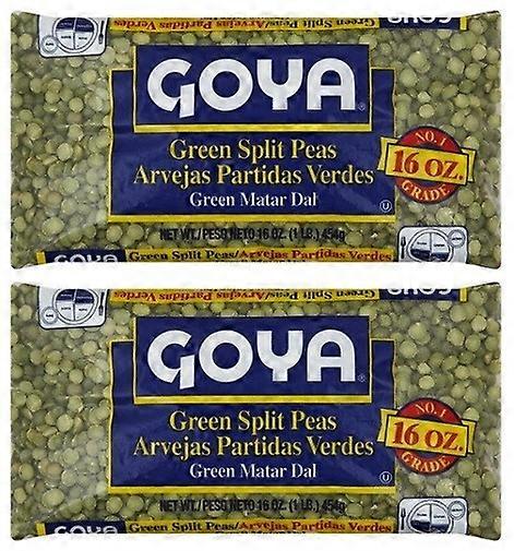 Goya Green Split Peas/Arvejas Partidas Verdes 2 Pack