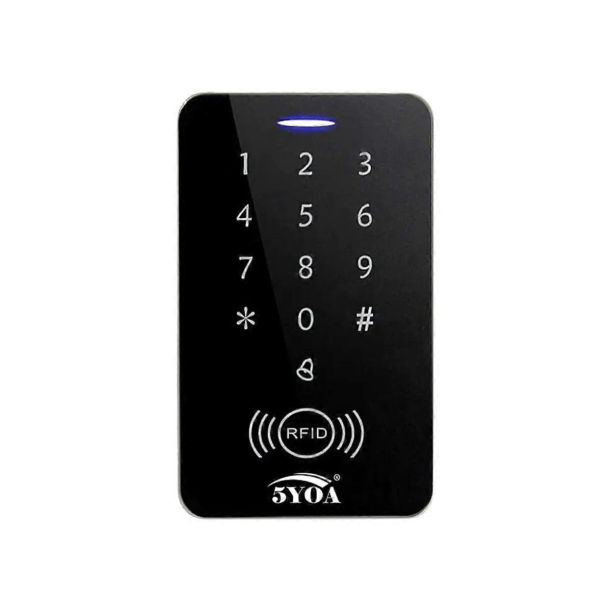 B10 RFID Access Control Keypad with Waterproof Cover 125KHz Card Reader for Door Lock System