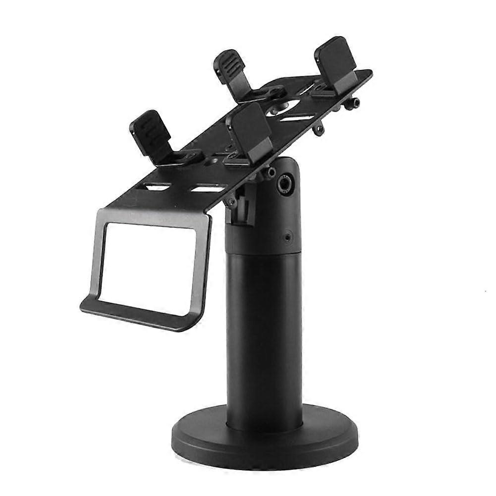 POS Machine Stand 360° Rotatable POS Display Holder with Adjustable Viewing Angle and Stable Counter Mount