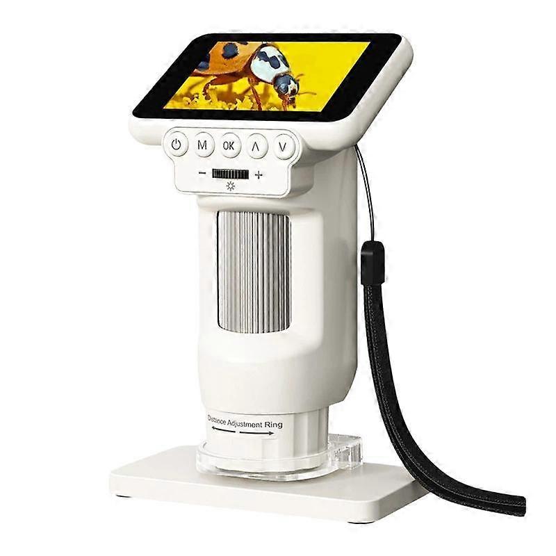 H013 2.8 Inch Digital Handheld HD Portable Electronic Microscope Rechargeable Kids Microscope With Light