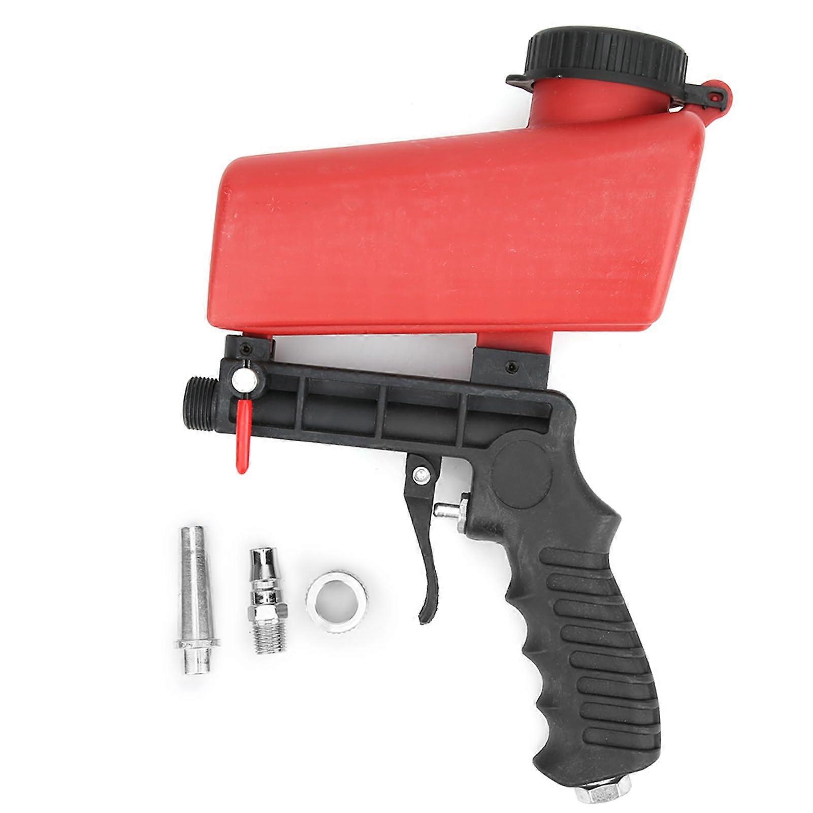 90 PSI Portable Pneumatic Sandblasting Gun Kit for Efficient Rust Removal and Surface Prep