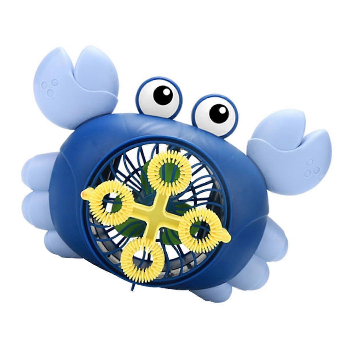 Crawly Crab Electric Bubble Maker for Kids with Continuous Output and Safe Smooth Edges