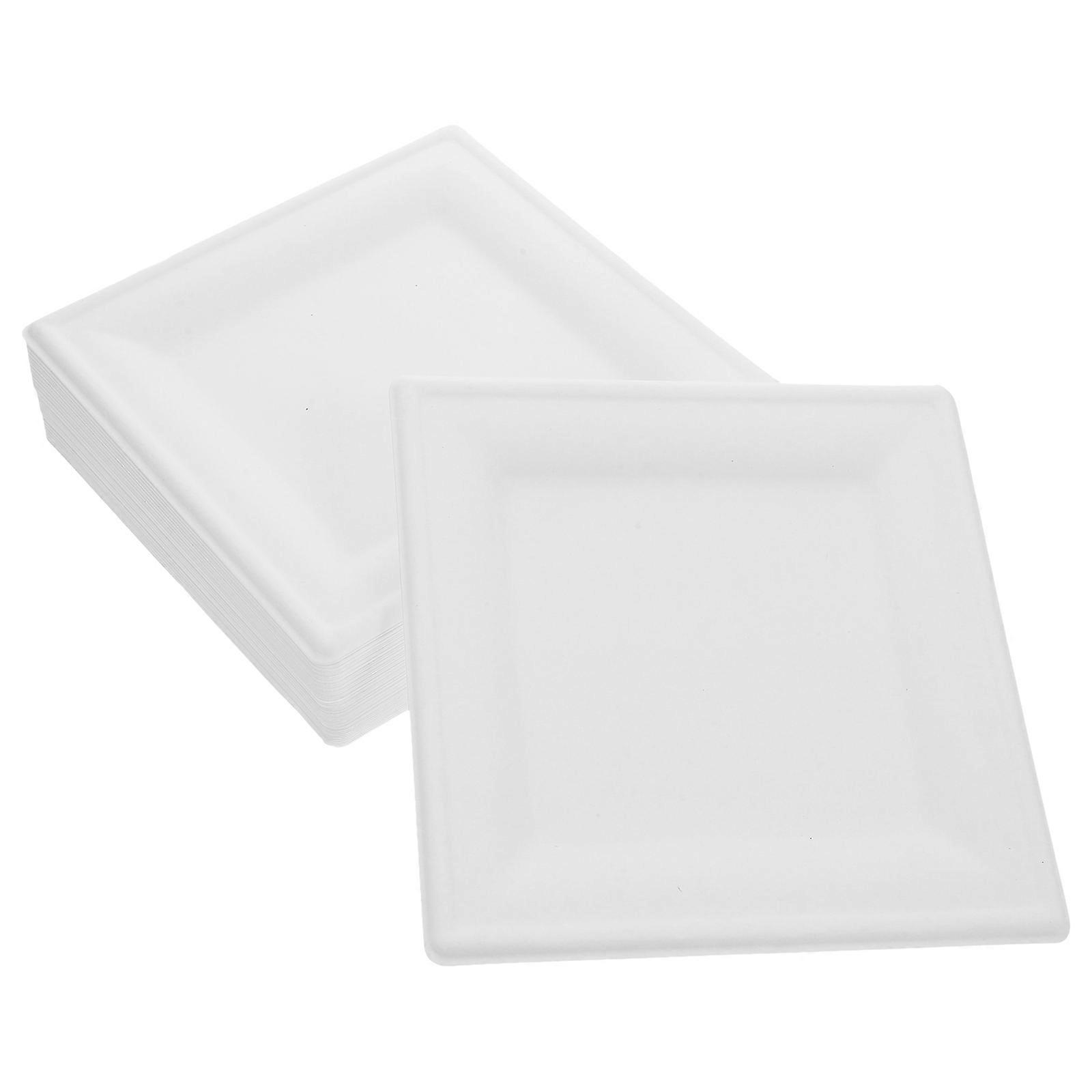 Party Use Small Paper Paper White 50Pcs